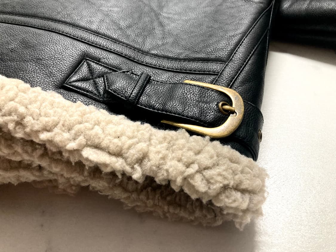 (거의 새것)레이건 Raygun 무스탕 100-105 상품이미지7