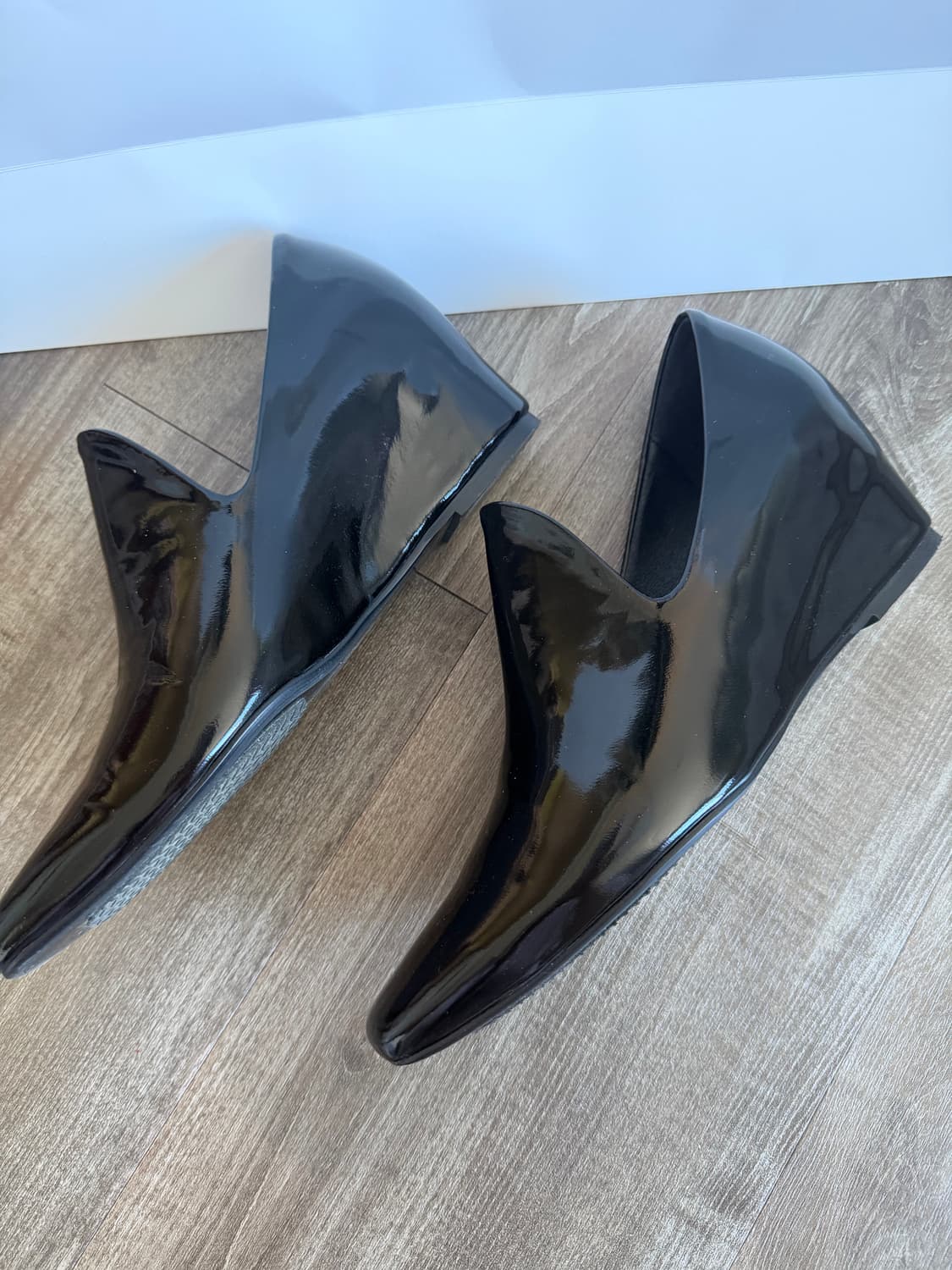 오소이 ANDY WEDGE BOX BLACK 240사이즈 상품이미지7