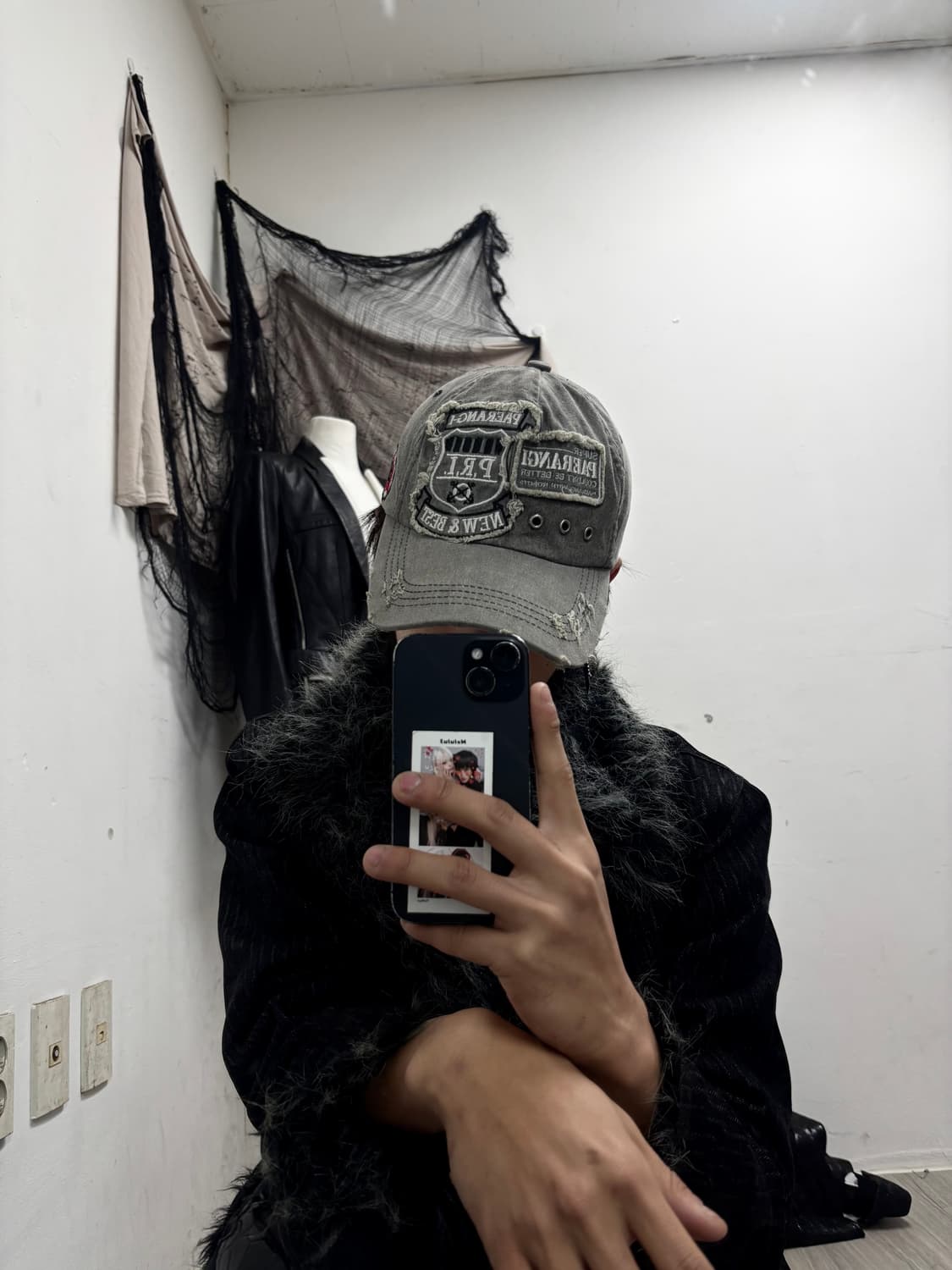 1 Patch Detail Grunge Cap (공용 Free) 3.0 상품이미지5