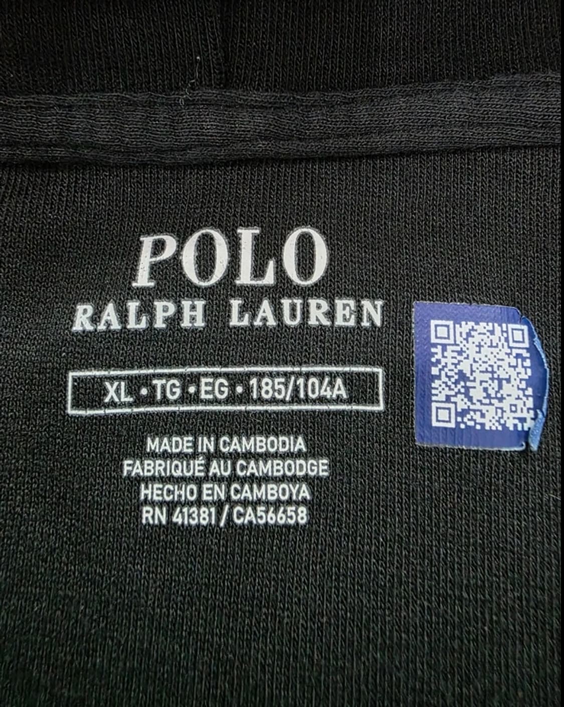 폴로 랄프로렌 남성 후드집업 블랙 신형 105 상품이미지6