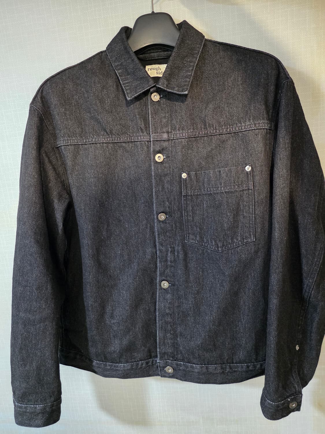 러프사이드 드레이프 자켓 2사이즈 상품이미지1