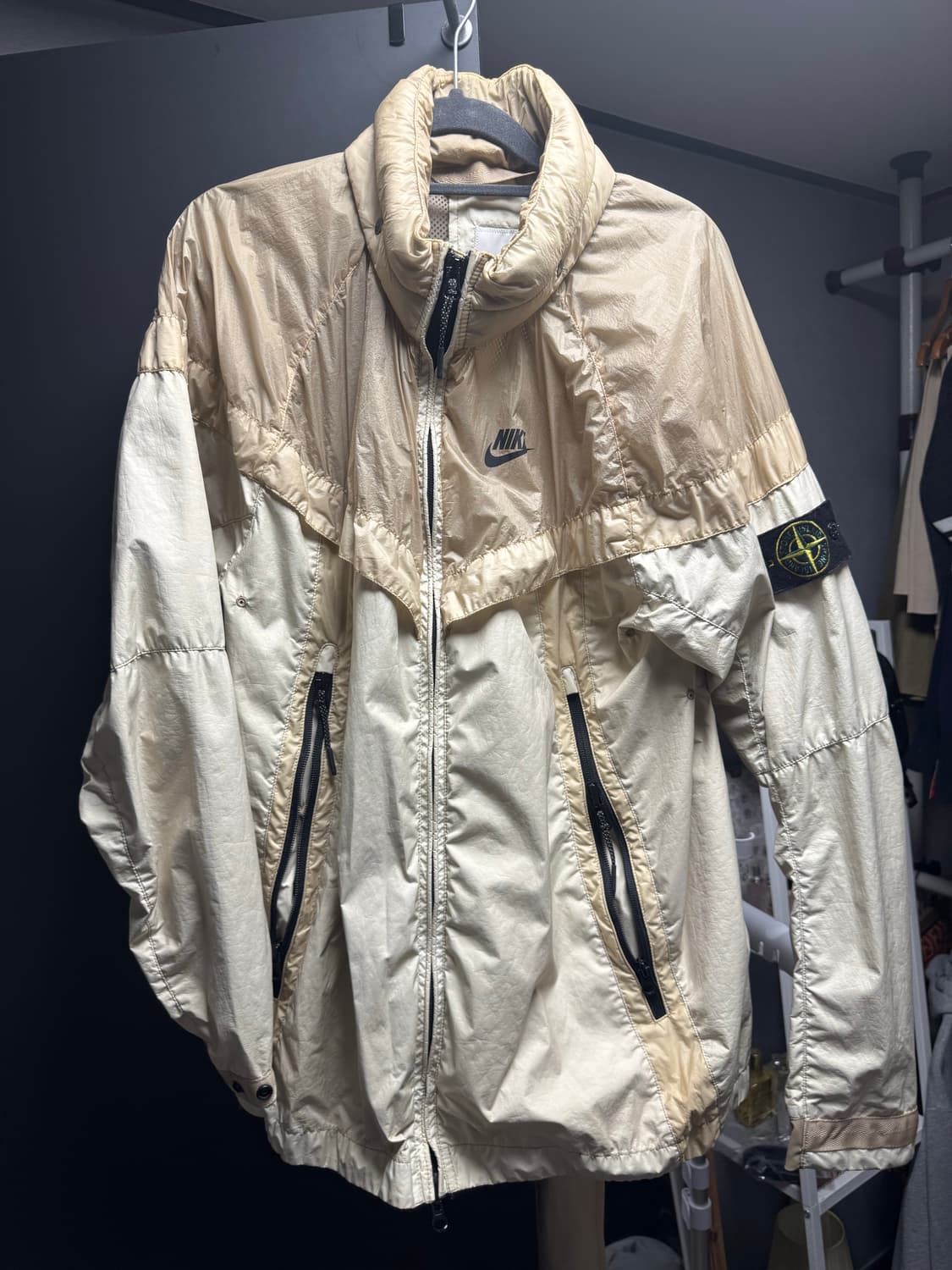 스톤아일랜드 나이키 멤브라나 베이지 S(100) 상품이미지1