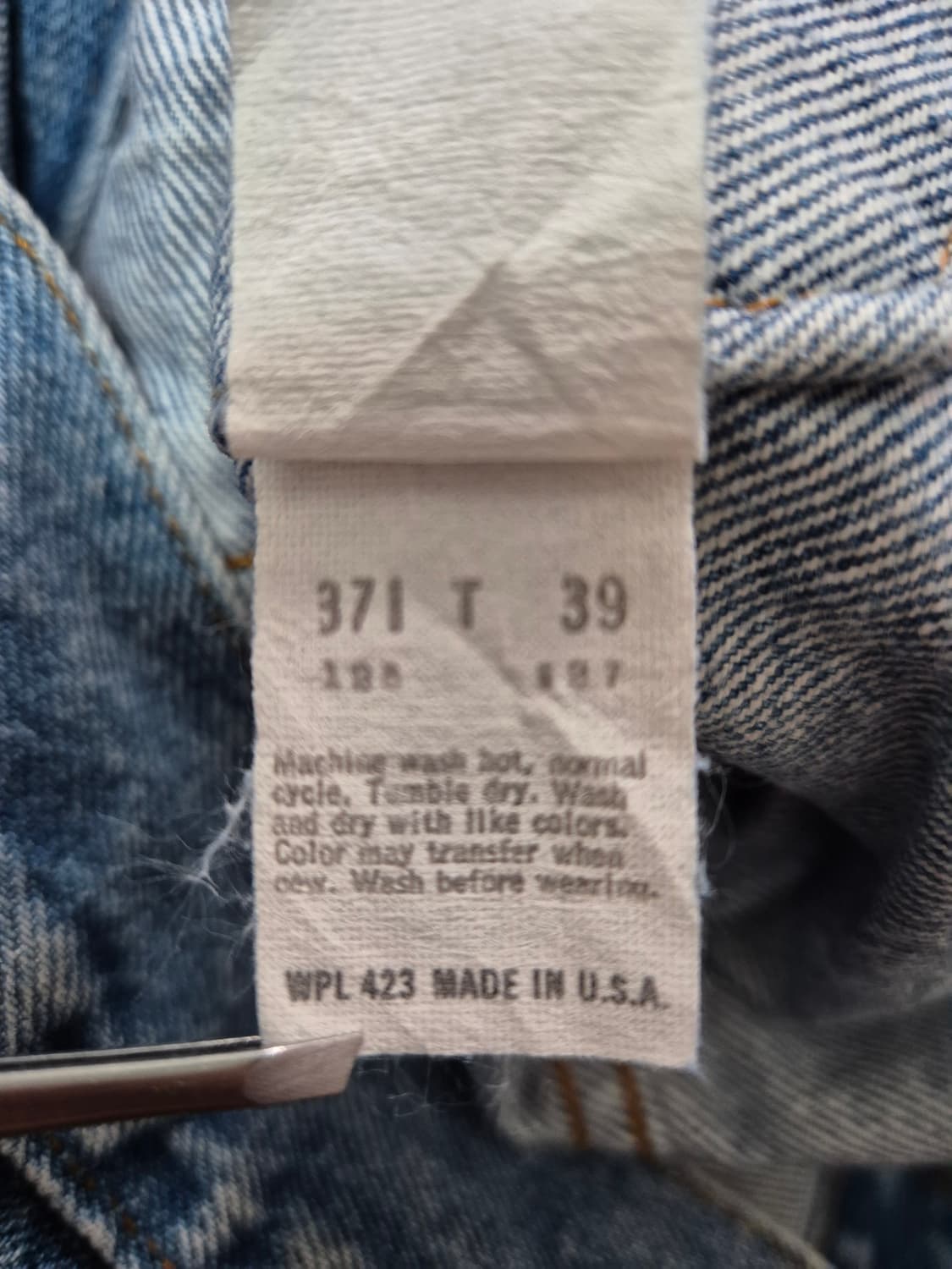 [실측 L]80s US Made 리바이스 트러커 -114 상품이미지5