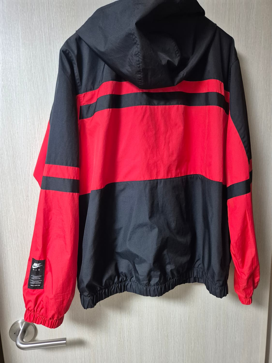 나이키 에어 우븐 아노락 후드 점퍼 라지 상품이미지3