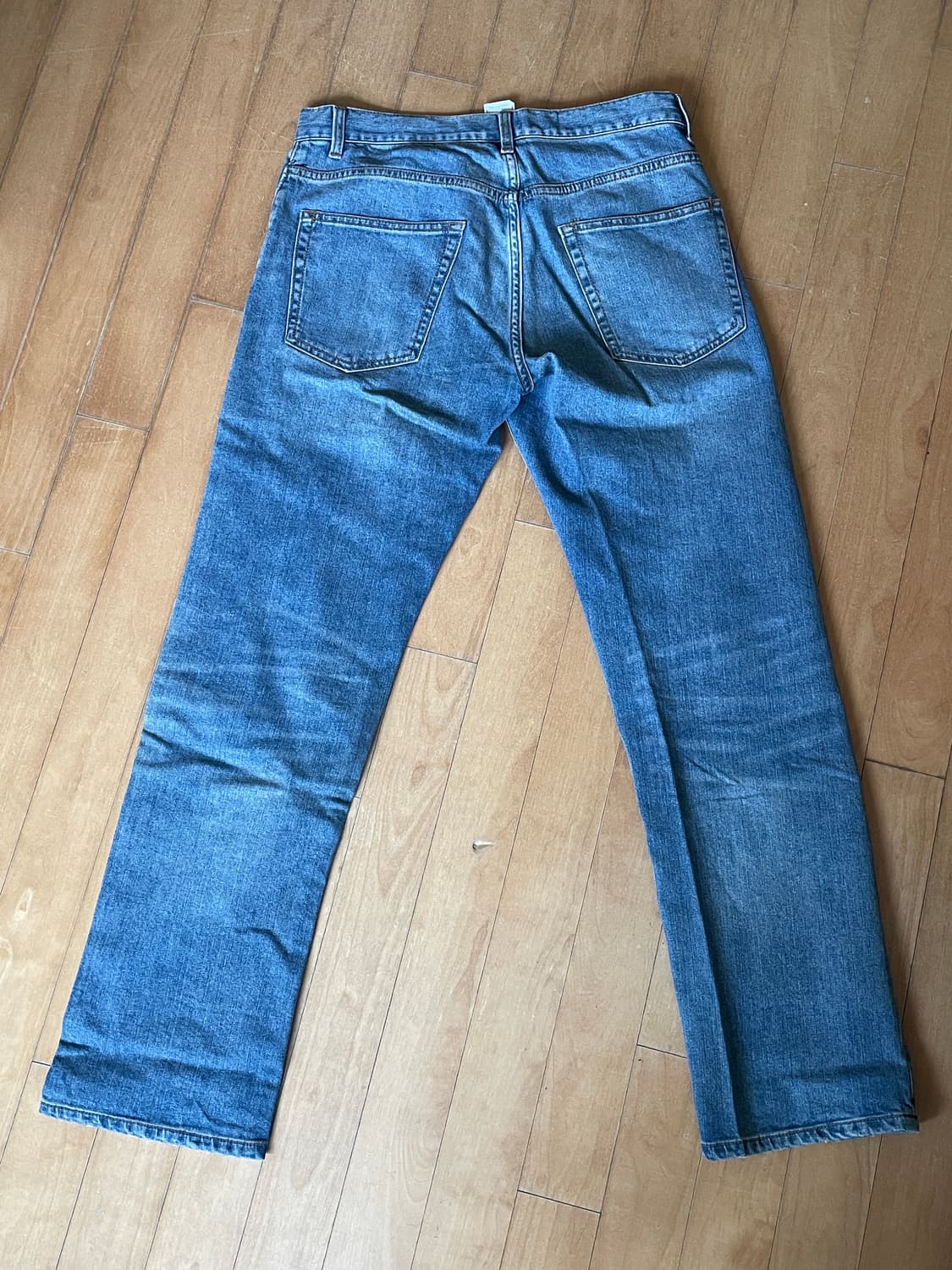 8 seconds 연청 데님 팬츠 상품이미지3