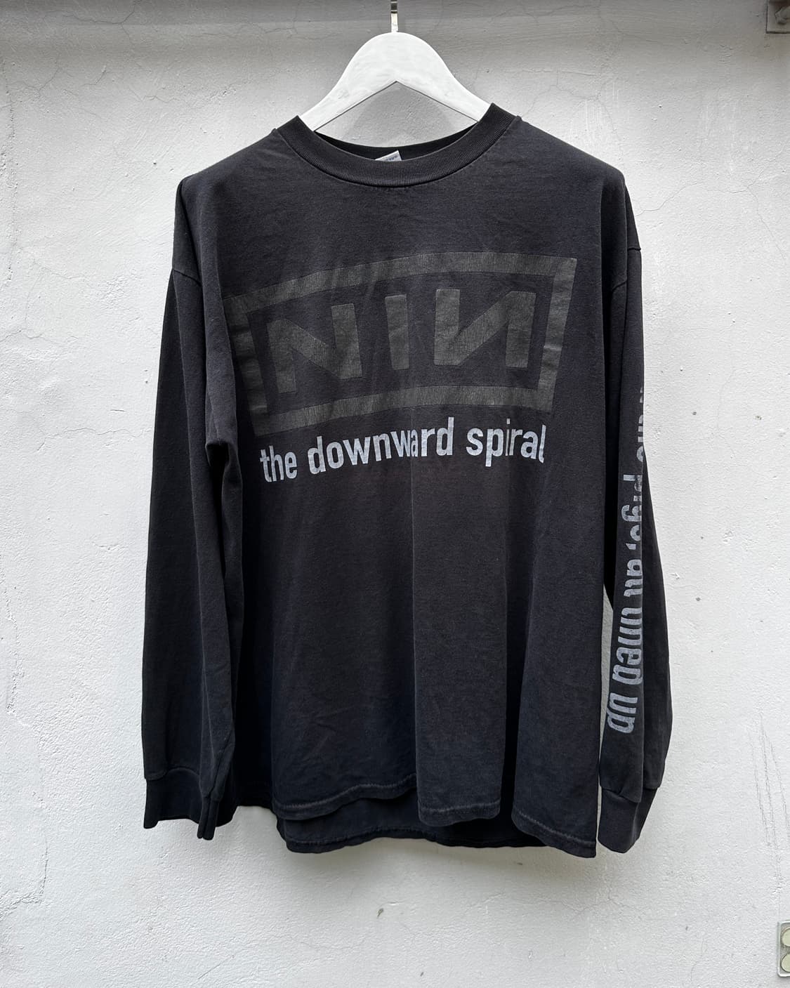 90s og 나인인치네일스 The Downward Spiral 롱슬리브 상품이미지1