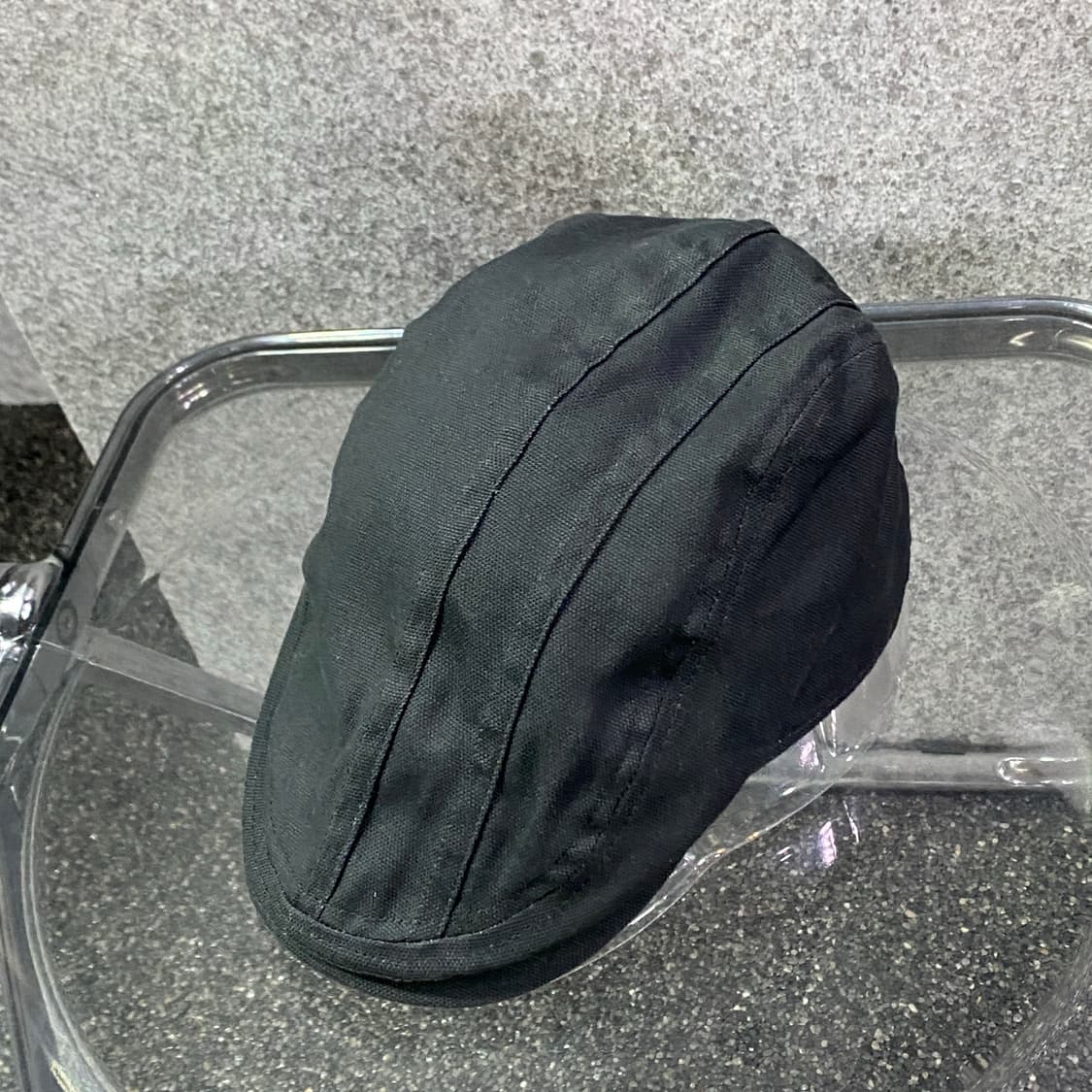 캉골 스몰로고 그레이 헌팅캡 B5119  상품이미지4