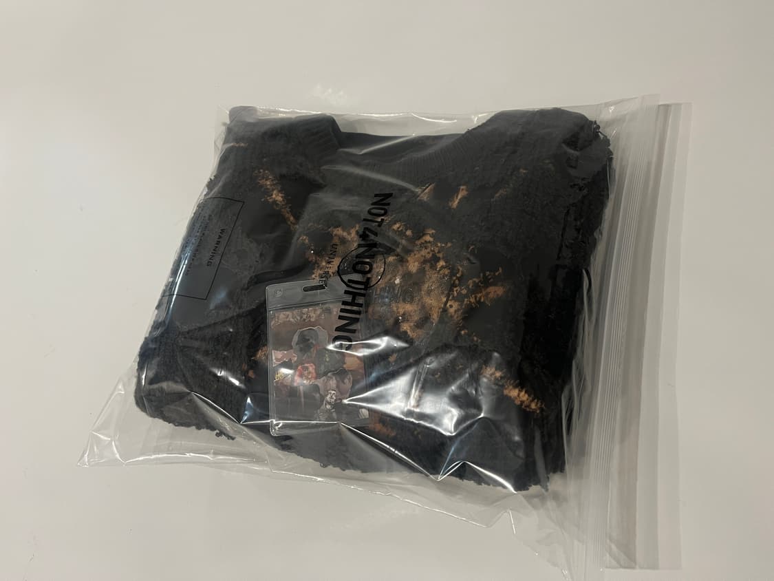 [OS] 빈티지 아카이브 불리 데미지드 레이어드 니트 크루넥 상품이미지5