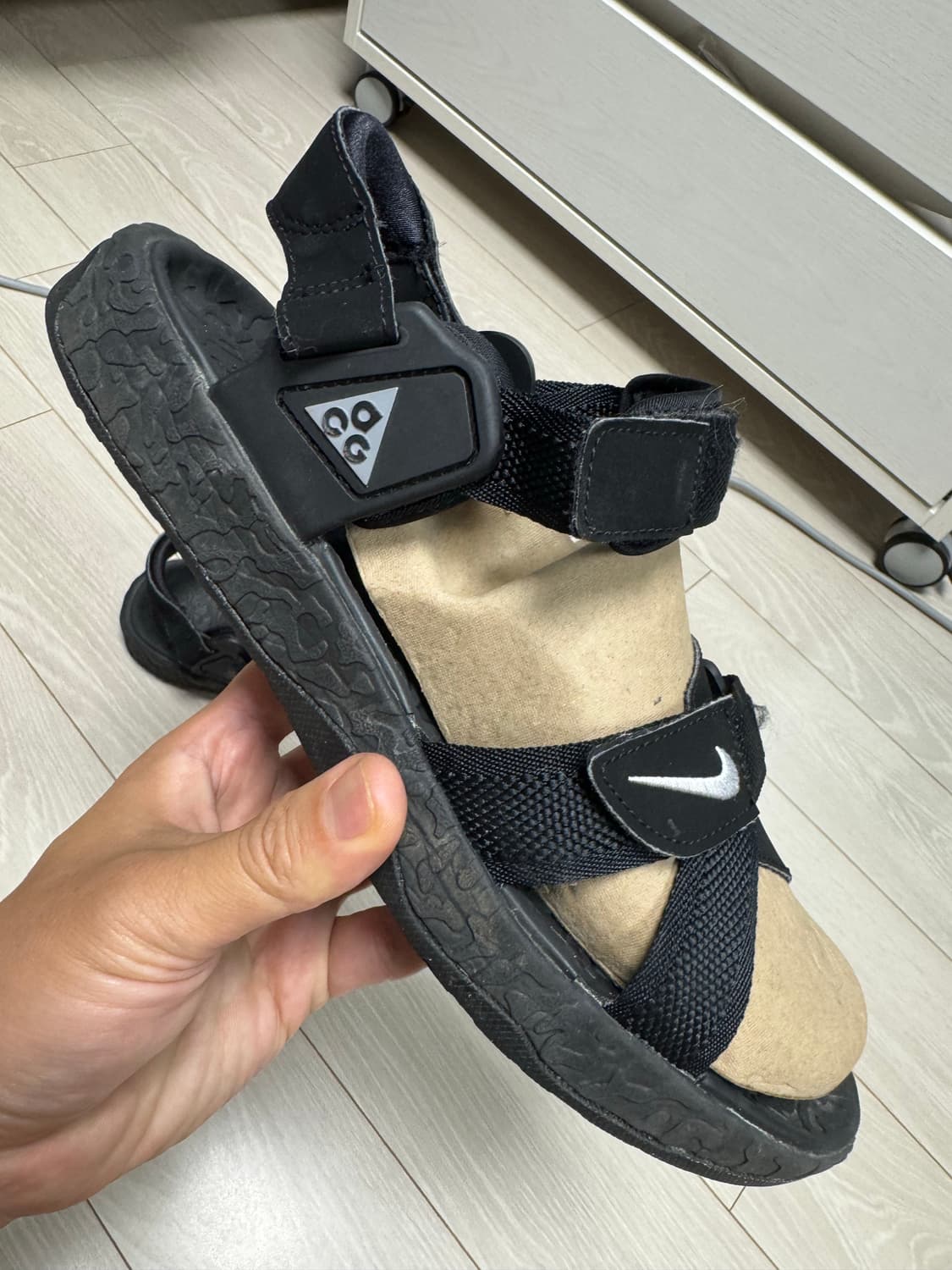 나이키 ACG 데슈츠 샌들 블랙 상품이미지3
