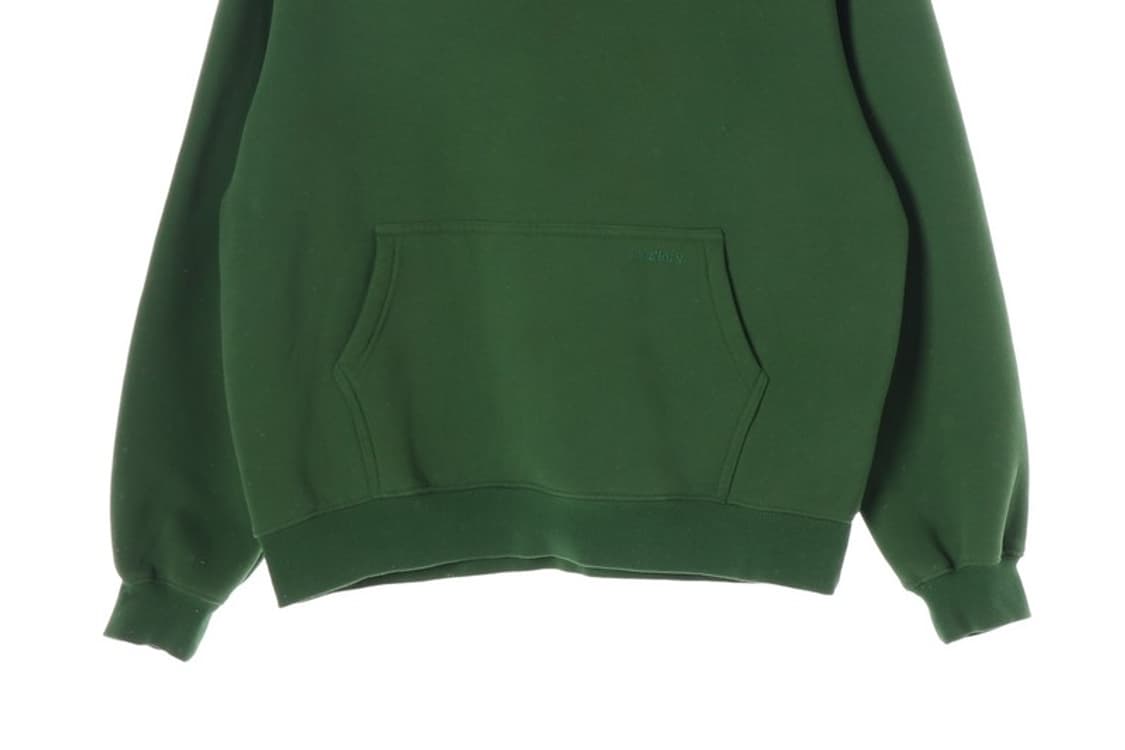 감마갤러리 그린 넥 스냅 기모 후드티 S 상품이미지4