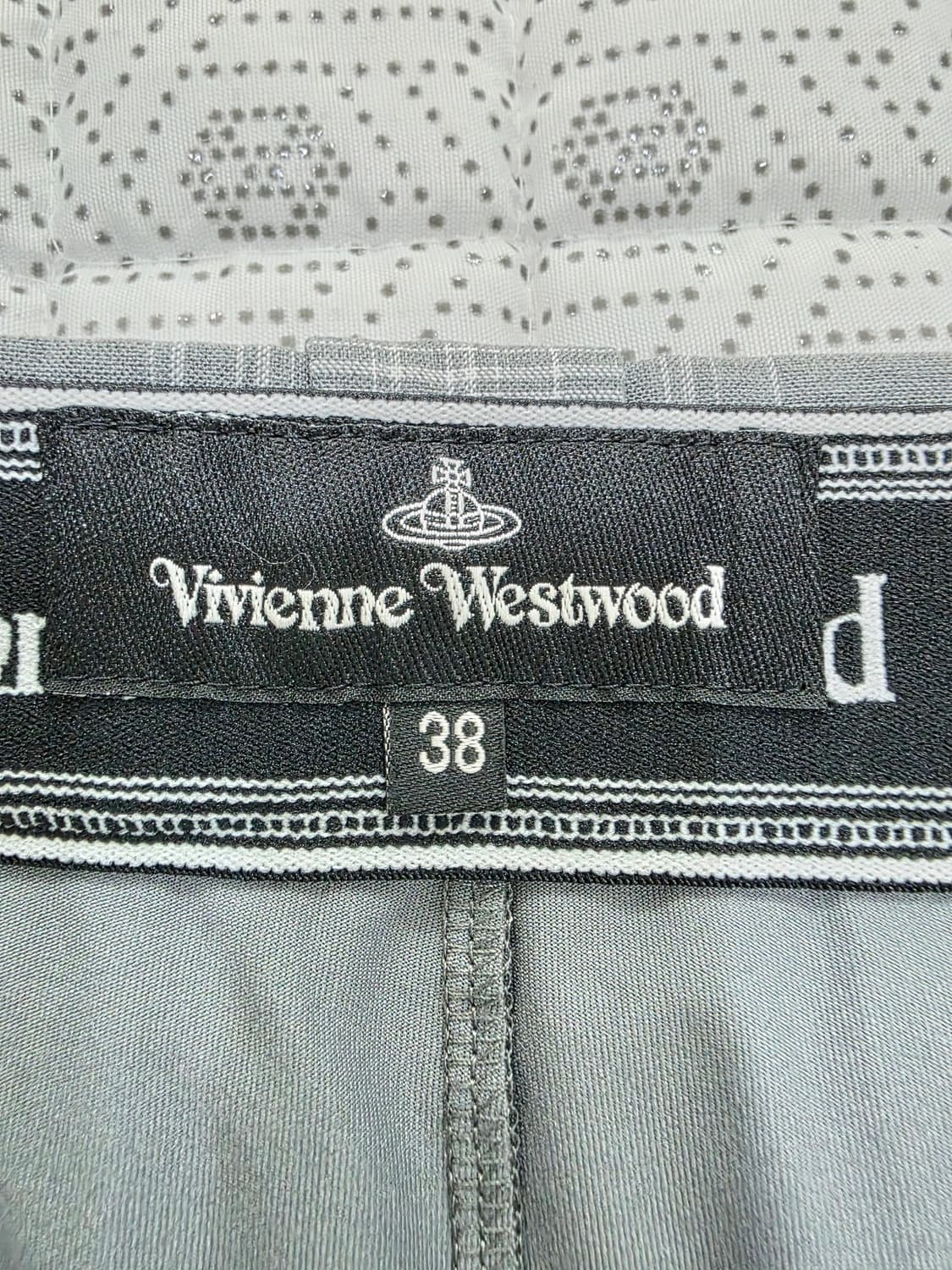 비비안웨스트우드 FW2025 체크 플리츠 스커트 28.5 상품이미지9