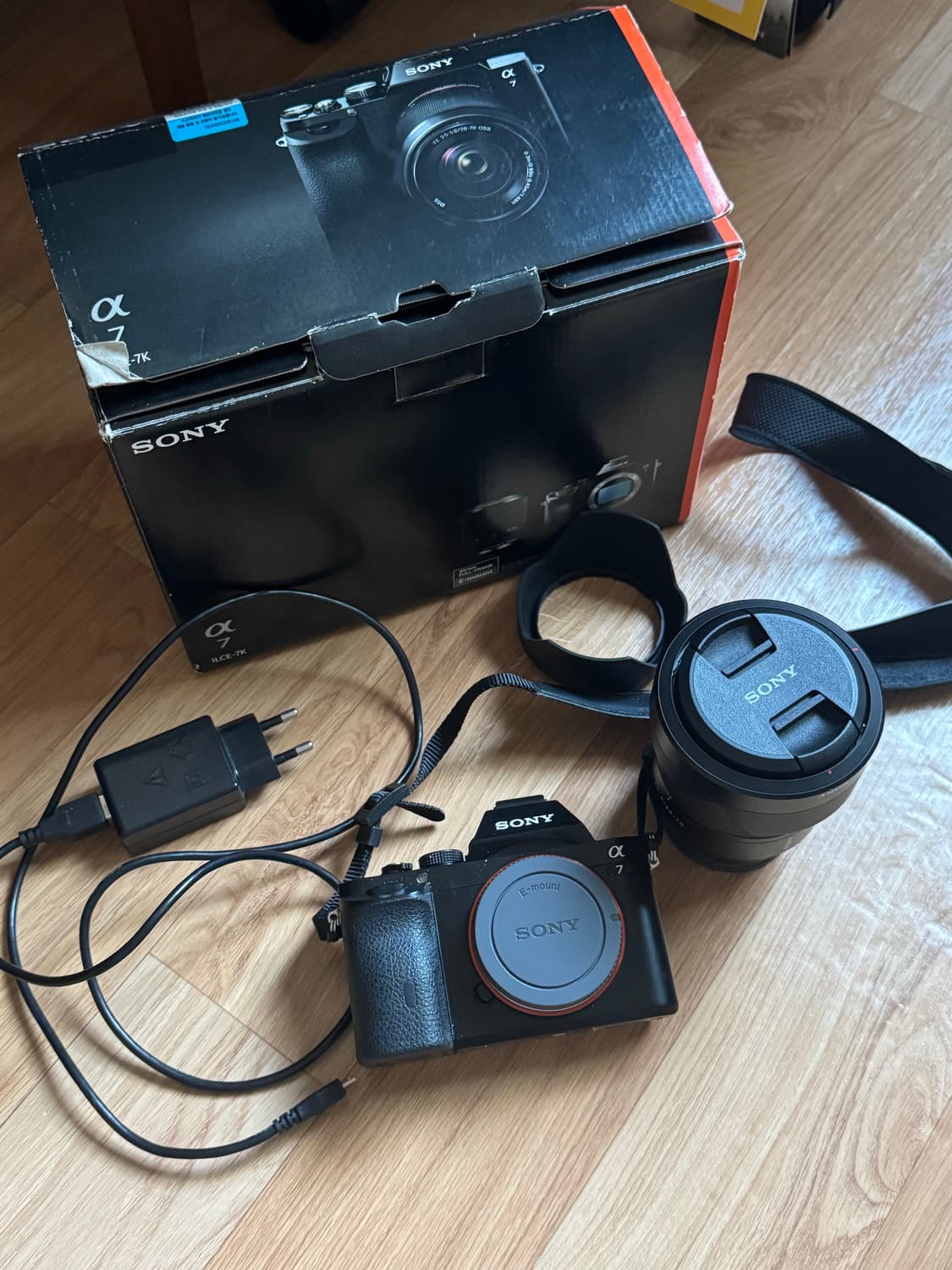 소니 a7 바디+ sel2470z렌즈 fe4/24-70 zeiss 상품이미지3