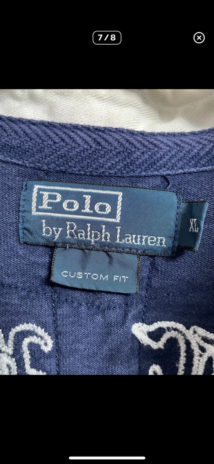 희귀) 폴로 빅포니 치프키프 아노락 롱슬리브 럭비티 상품이미지6