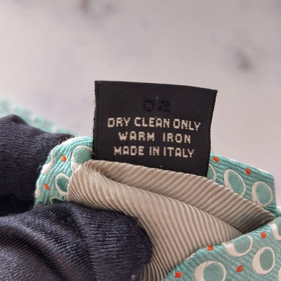 제냐 실크 민트 자카드 패턴 넥타이 9.2cm A+등급 K1386
 상품이미지10