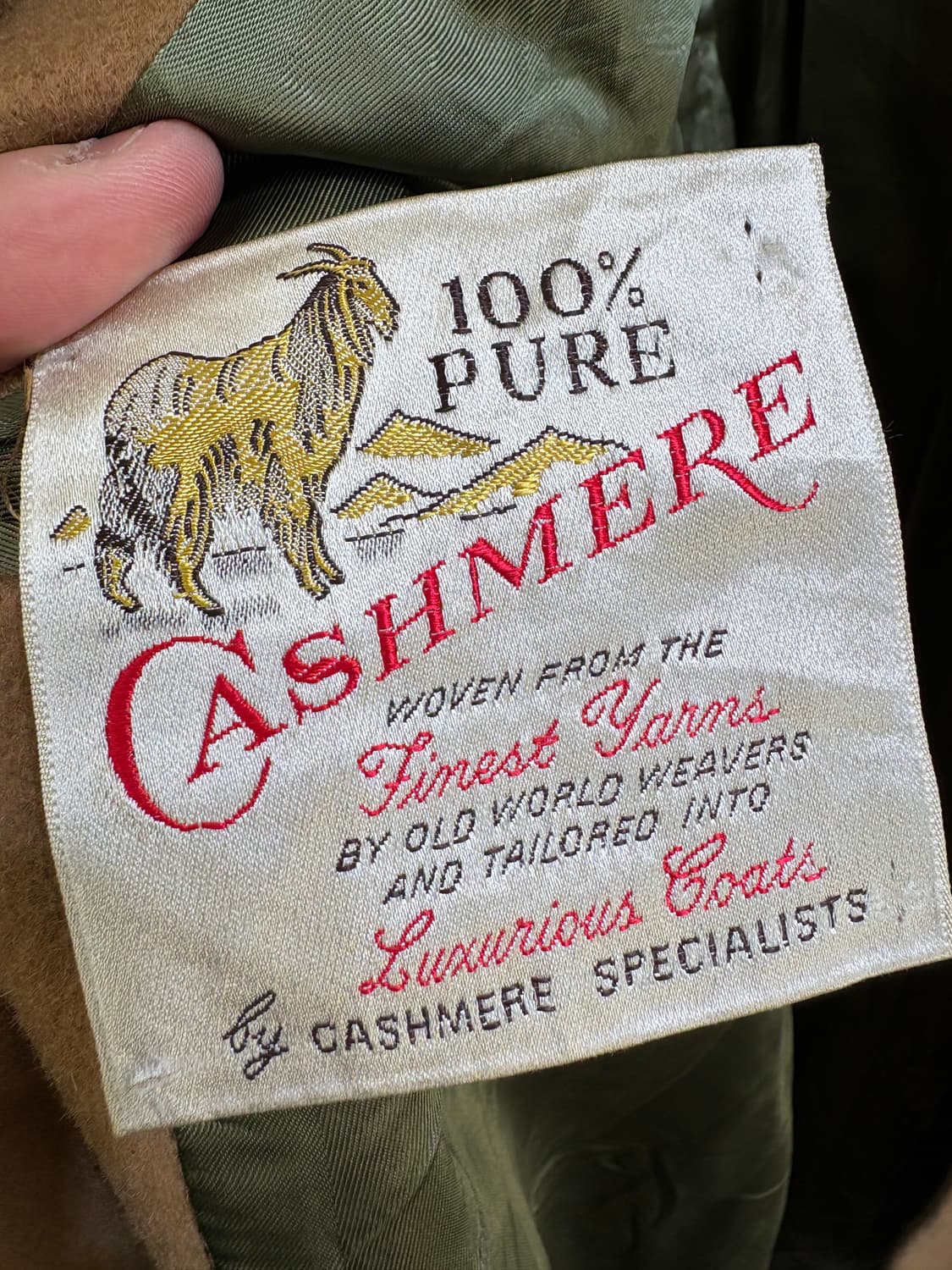 HAMILTON BY ROKINGHAM (CASHMERE 100%) 코트 상품이미지7