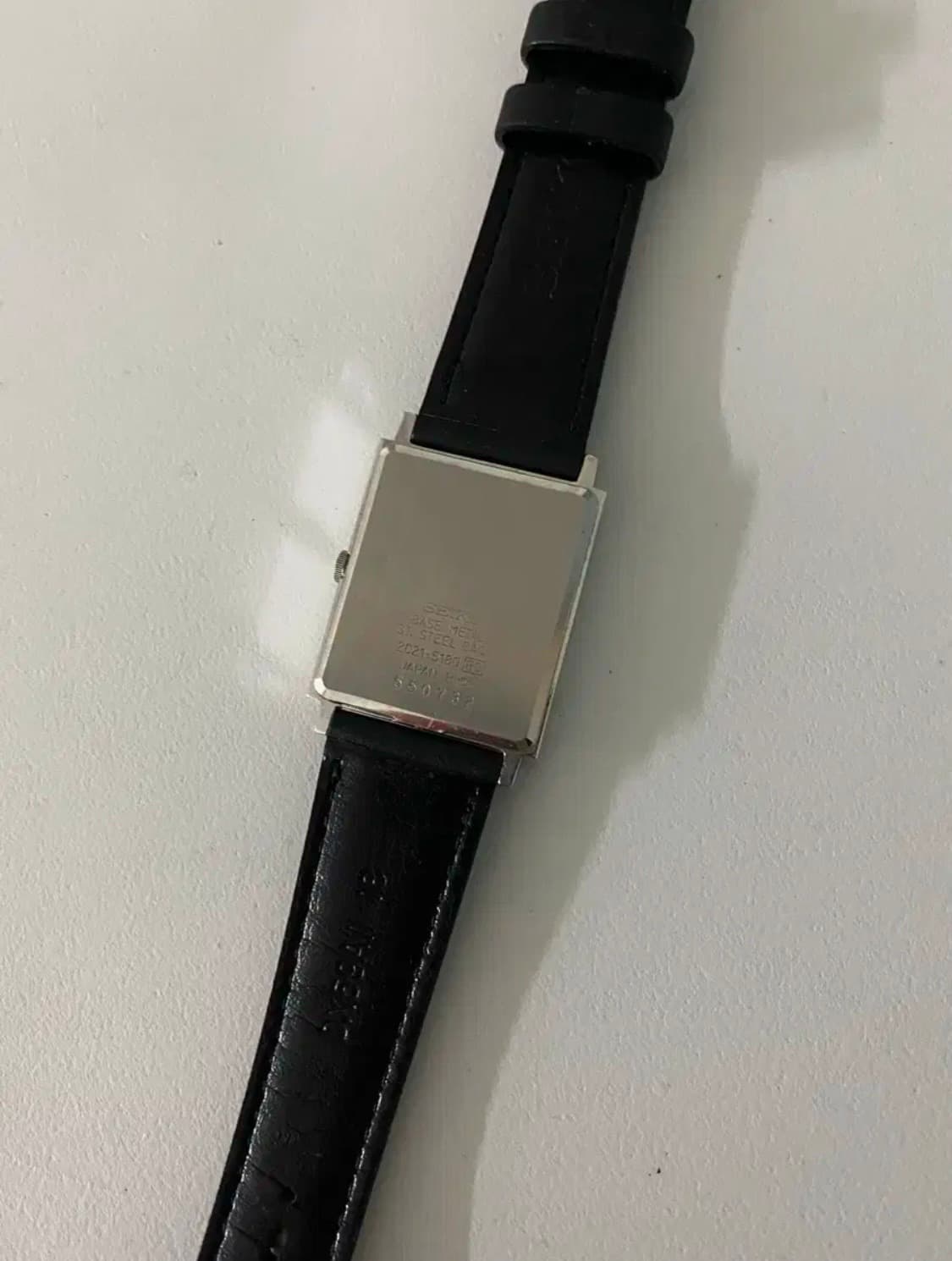 Seiko 세이코 쿼츠 스퀘어 상품이미지3