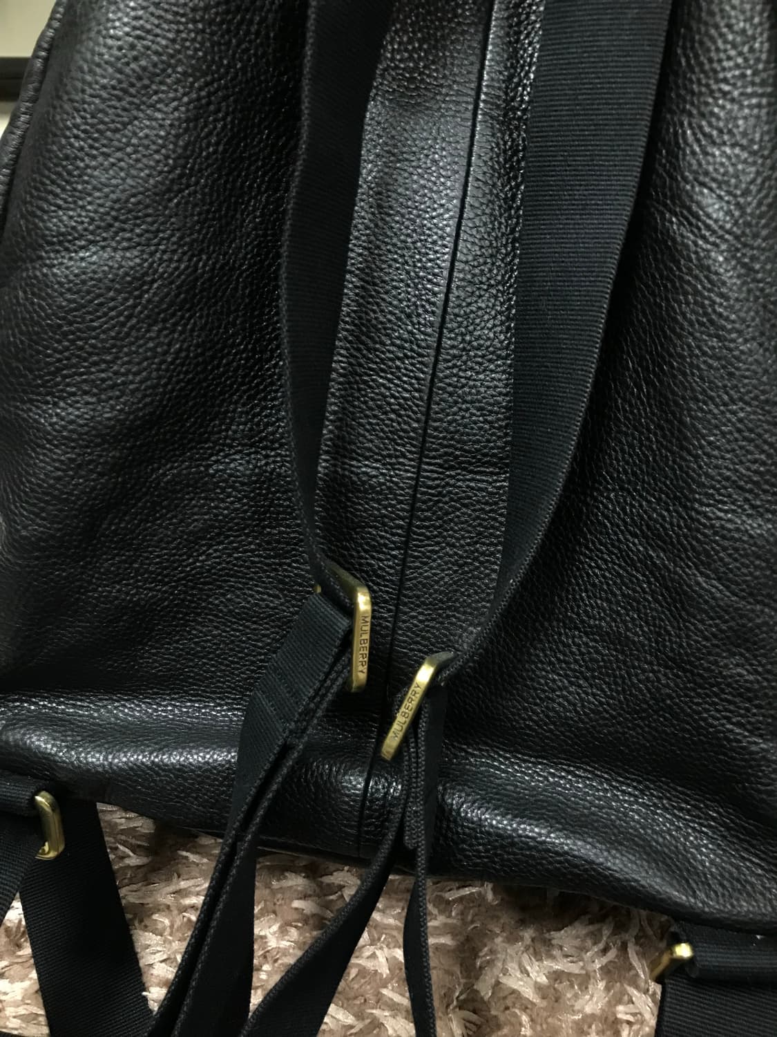 멀버리 가죽 백팩 상품이미지4