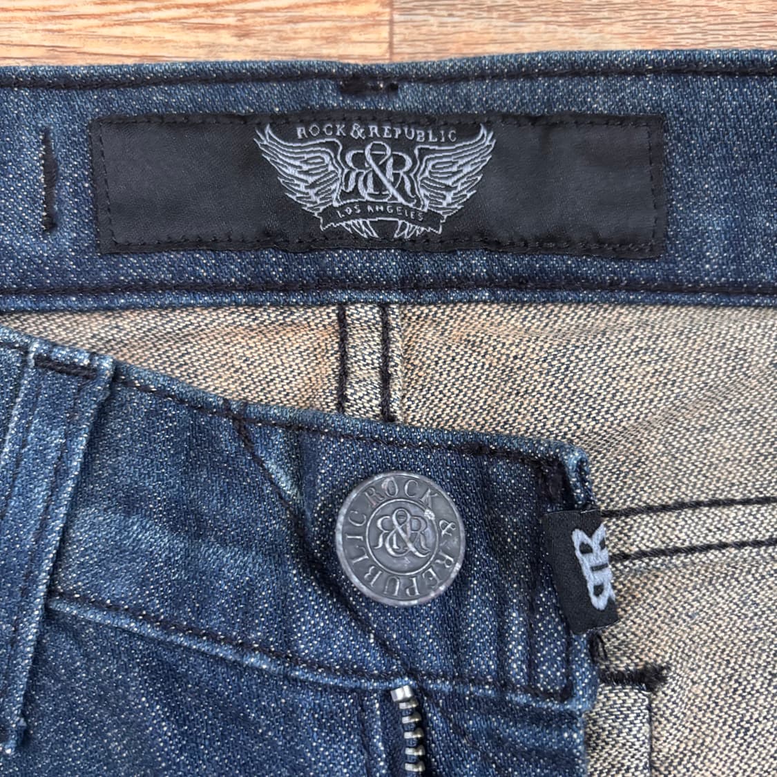 새제품 RR 미국 락앤리퍼블릭 25 청바지 데님 슬림 일자  상품이미지6