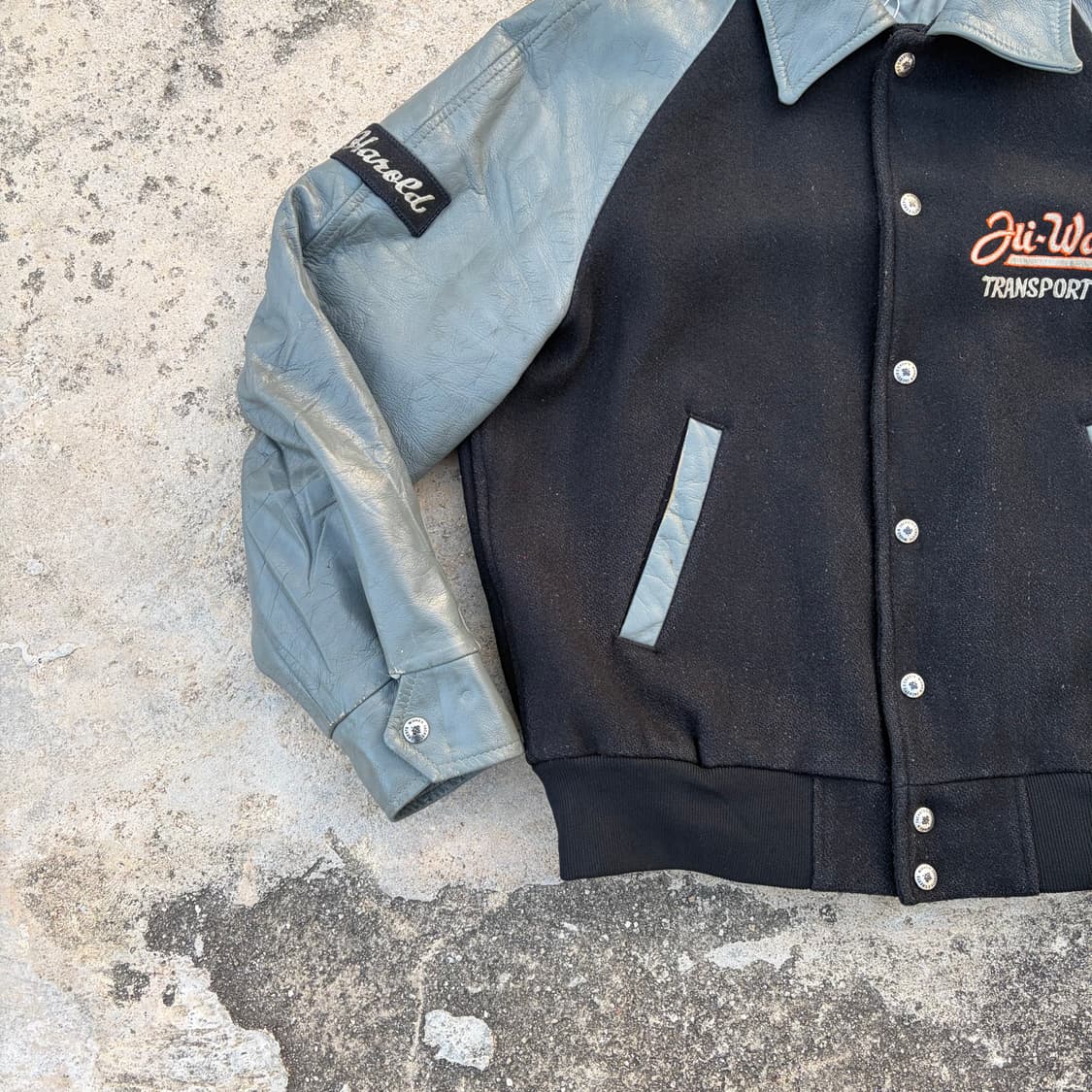 70s CANADA 빈티지 울 바시티 자켓 S 상품이미지3