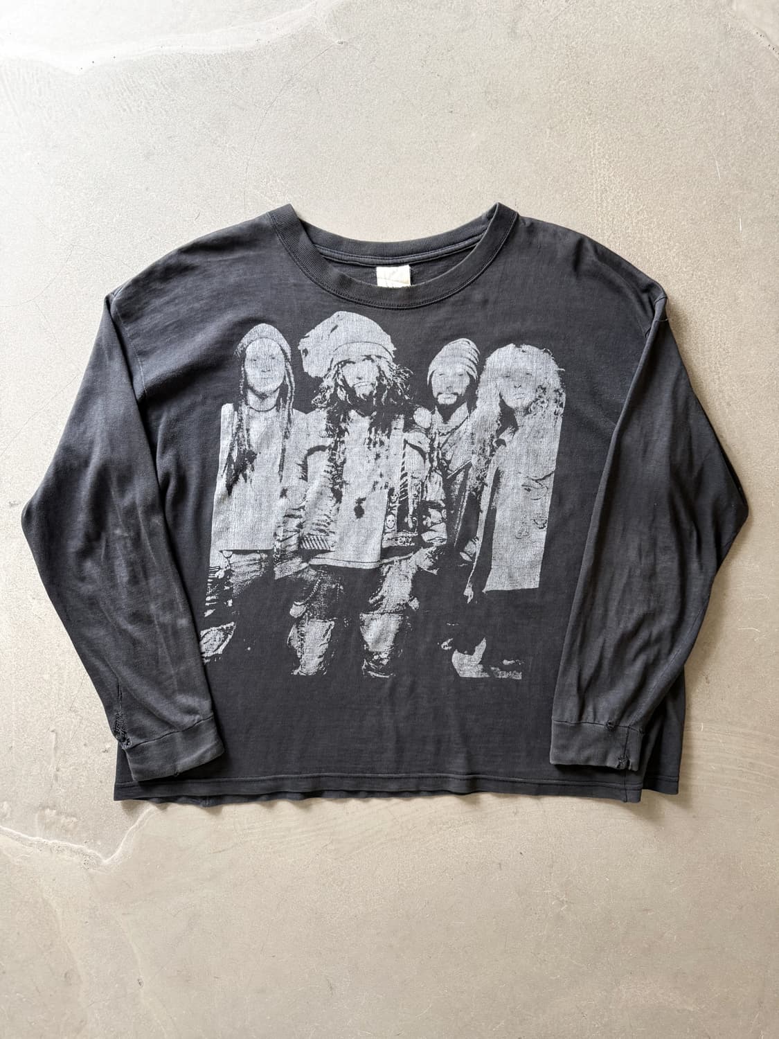 90s White Zombie Distressed Long Sleeve 상품이미지7