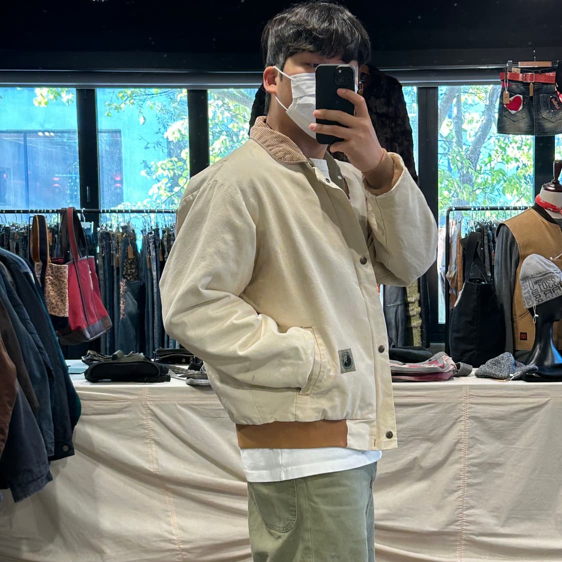 L) BERNE USA 빈티지 워크웨어 워크 자켓 상품이미지9