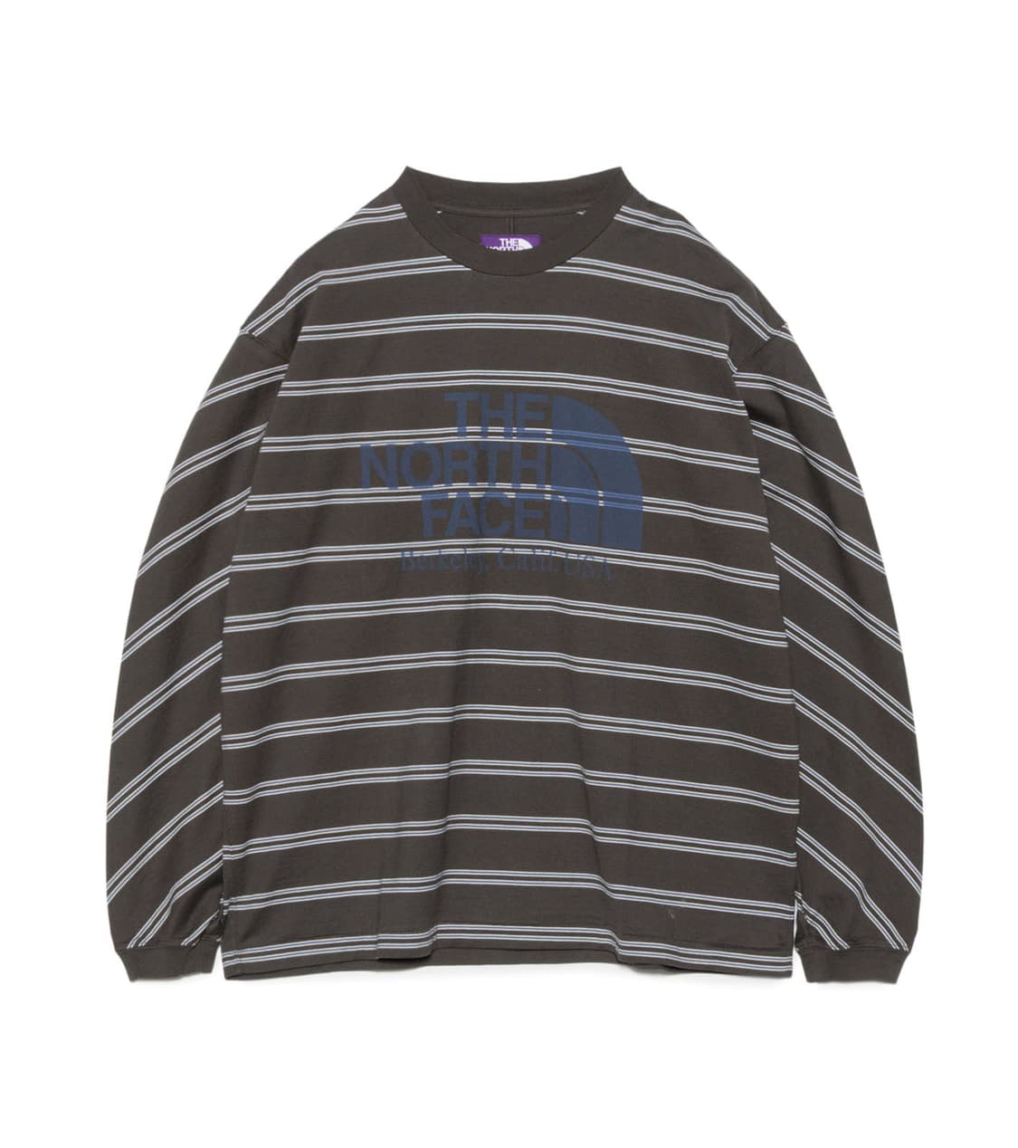 노스페이스 퍼플라벨 Field Long Sleeve Striped Tee 상품이미지1