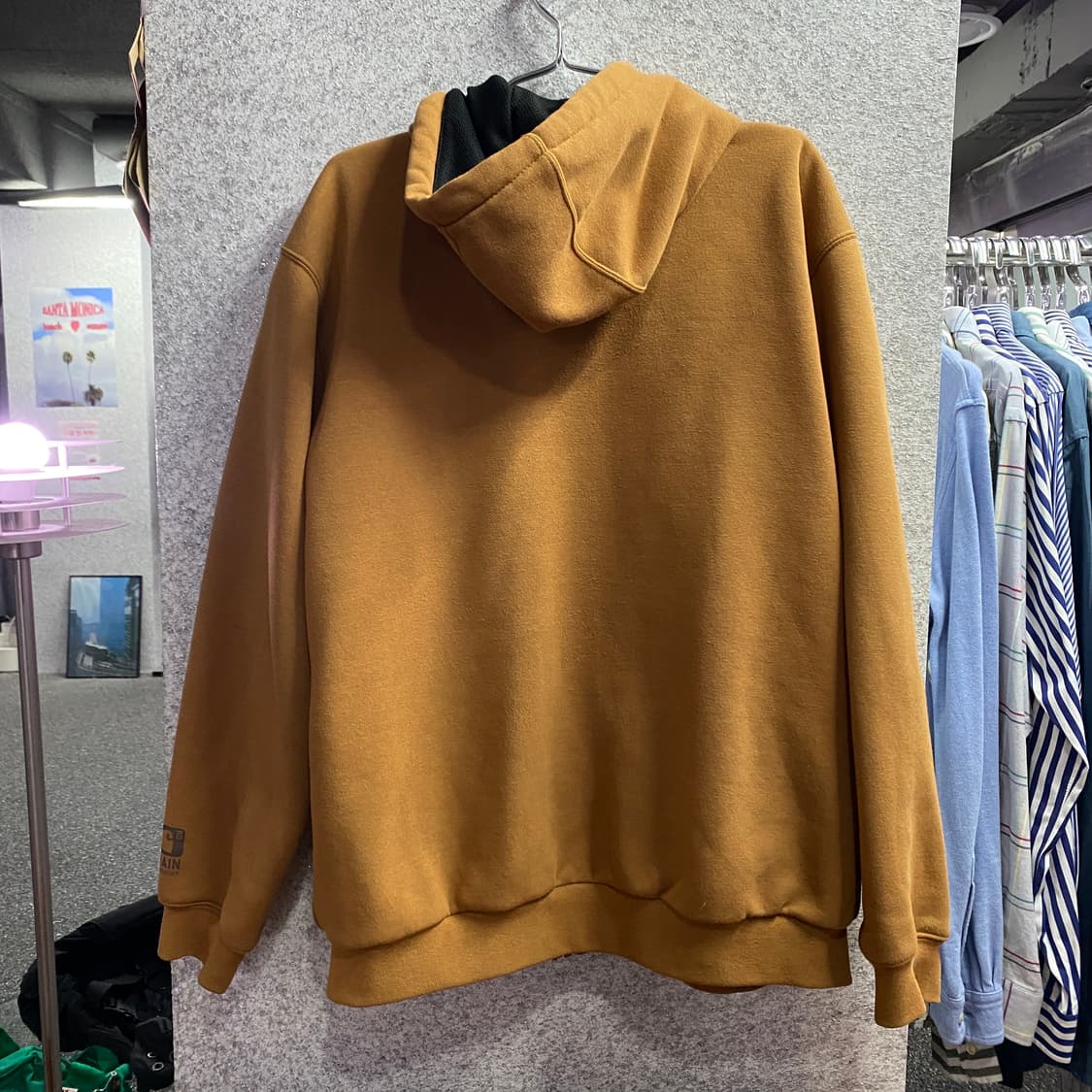 칼하트 써멀 브라운 후드집업 B4340 상품이미지4