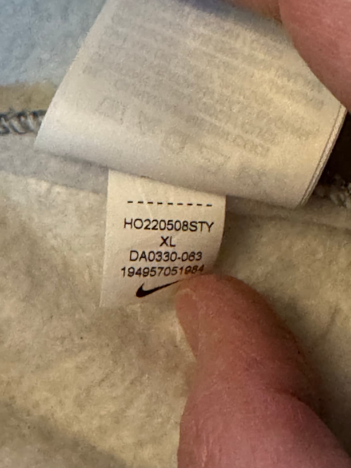 [XL] 나이키 nrg 솔로스우시 다크 그레이 헤더 스웨트 팬츠 상품이미지5