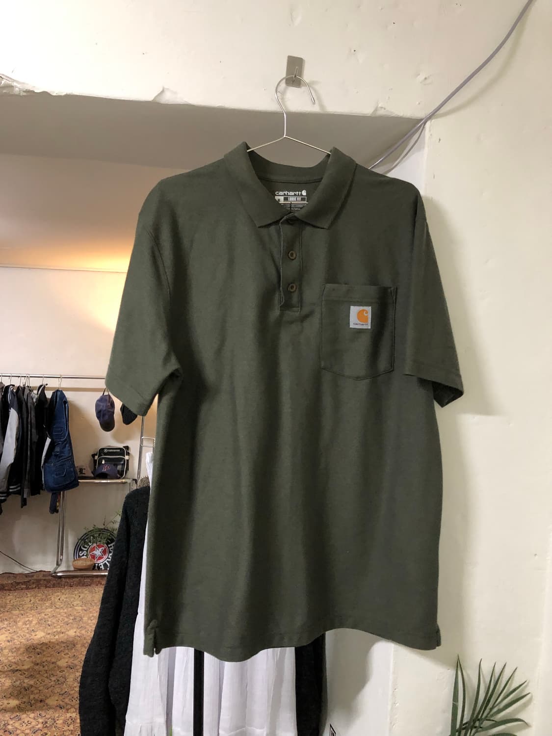 Carhartt 루즈핏 반팔 PK 상품이미지1