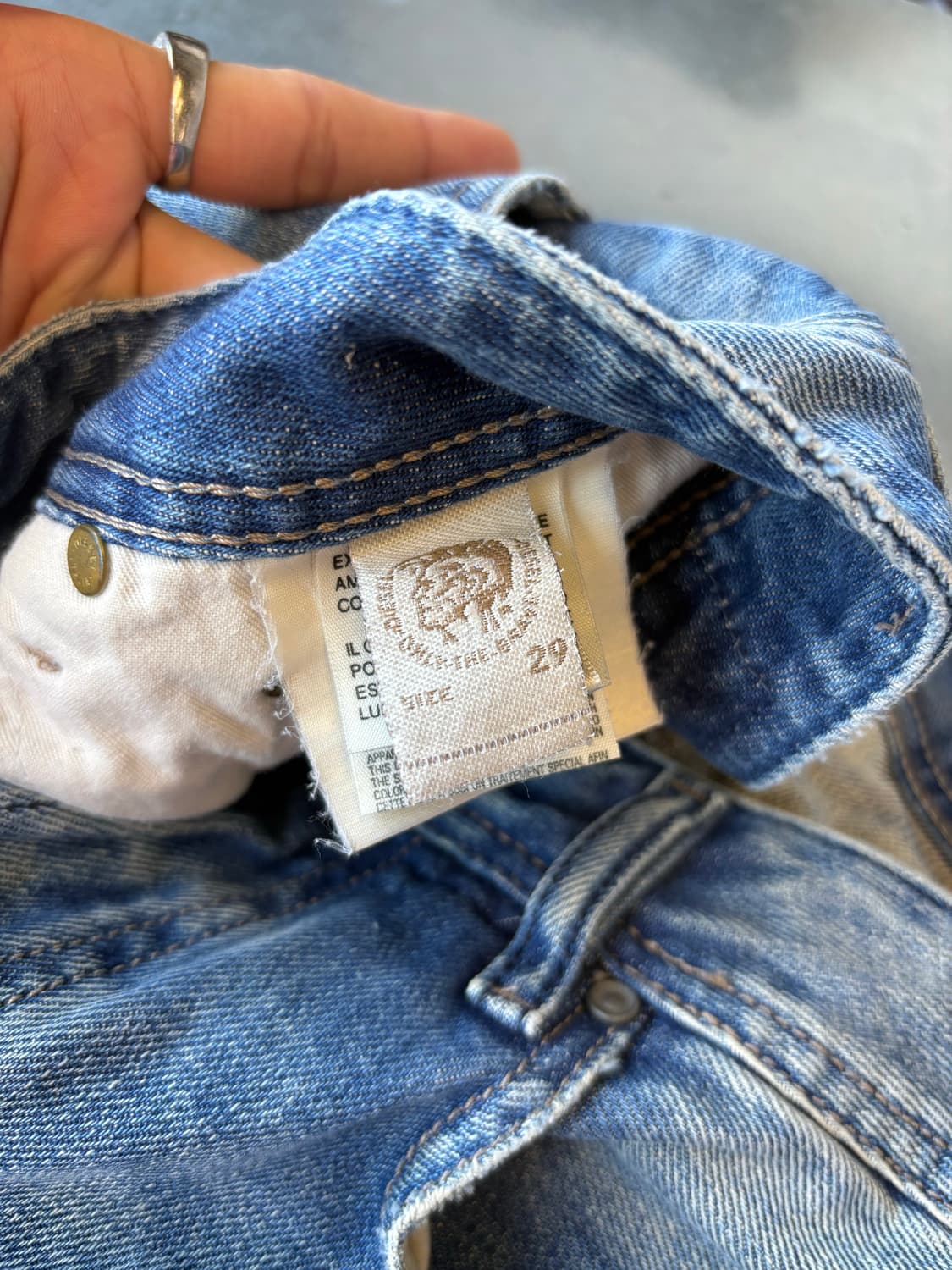 Diesel 플레어 데님 상품이미지5