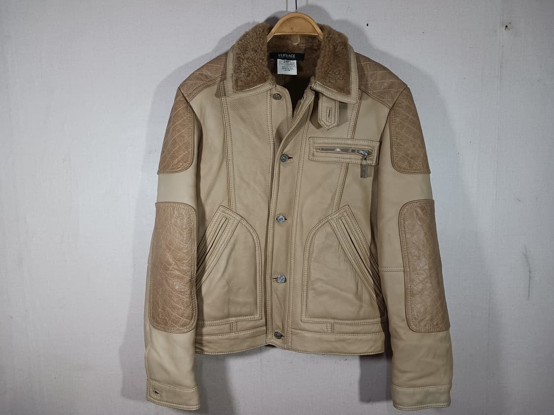 VERSACE 베르사체 양가죽 무스탕 M (우리95) 상품이미지1