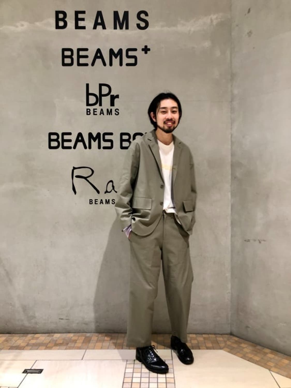 빔즈 BEAMS Cotton Back Twill Easy Jacket 상품이미지6