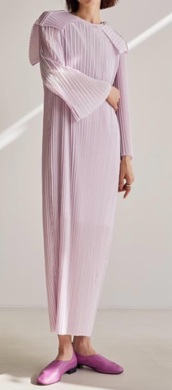 길트프리 플리츠 라벤다 원피스 상품이미지1