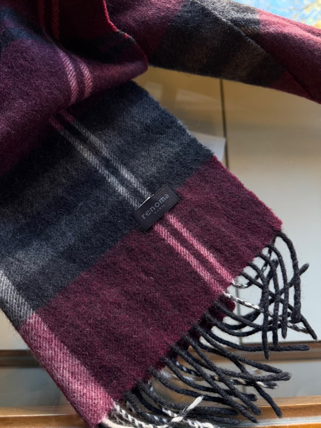 레노마 캐시미어 머플러  상품이미지4