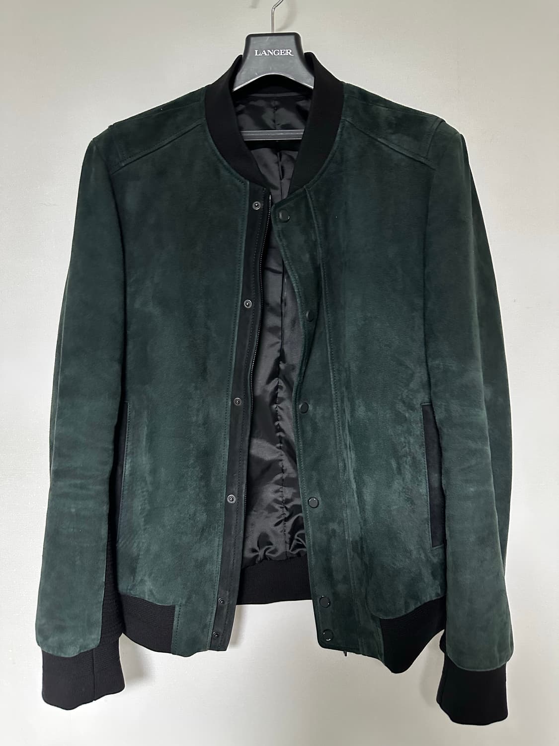 SIEG의 스웨이드 봄버 자켓 상품이미지1