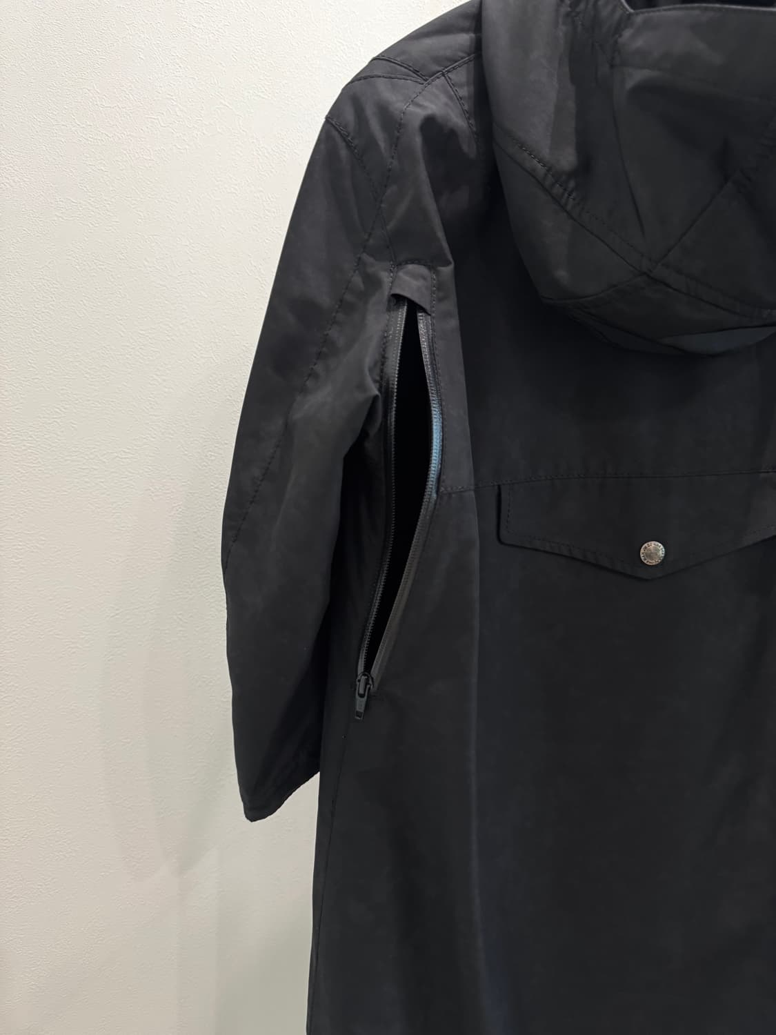 준야와타나베 05ss 후디드 백포켓 모즈 코트 상품이미지9