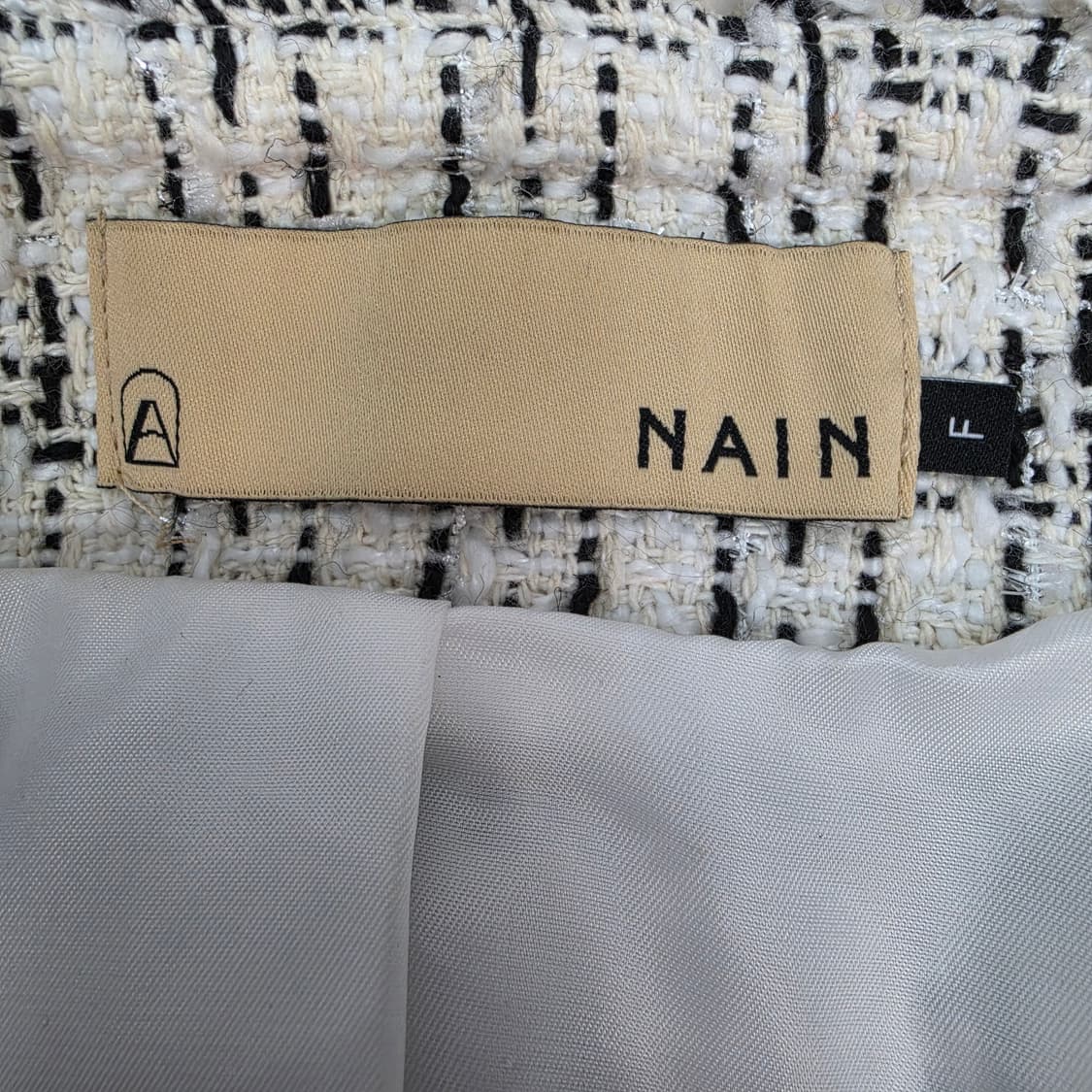 아틀리에나인 트위드 긴팔 자켓 프리 사이즈 상품이미지8