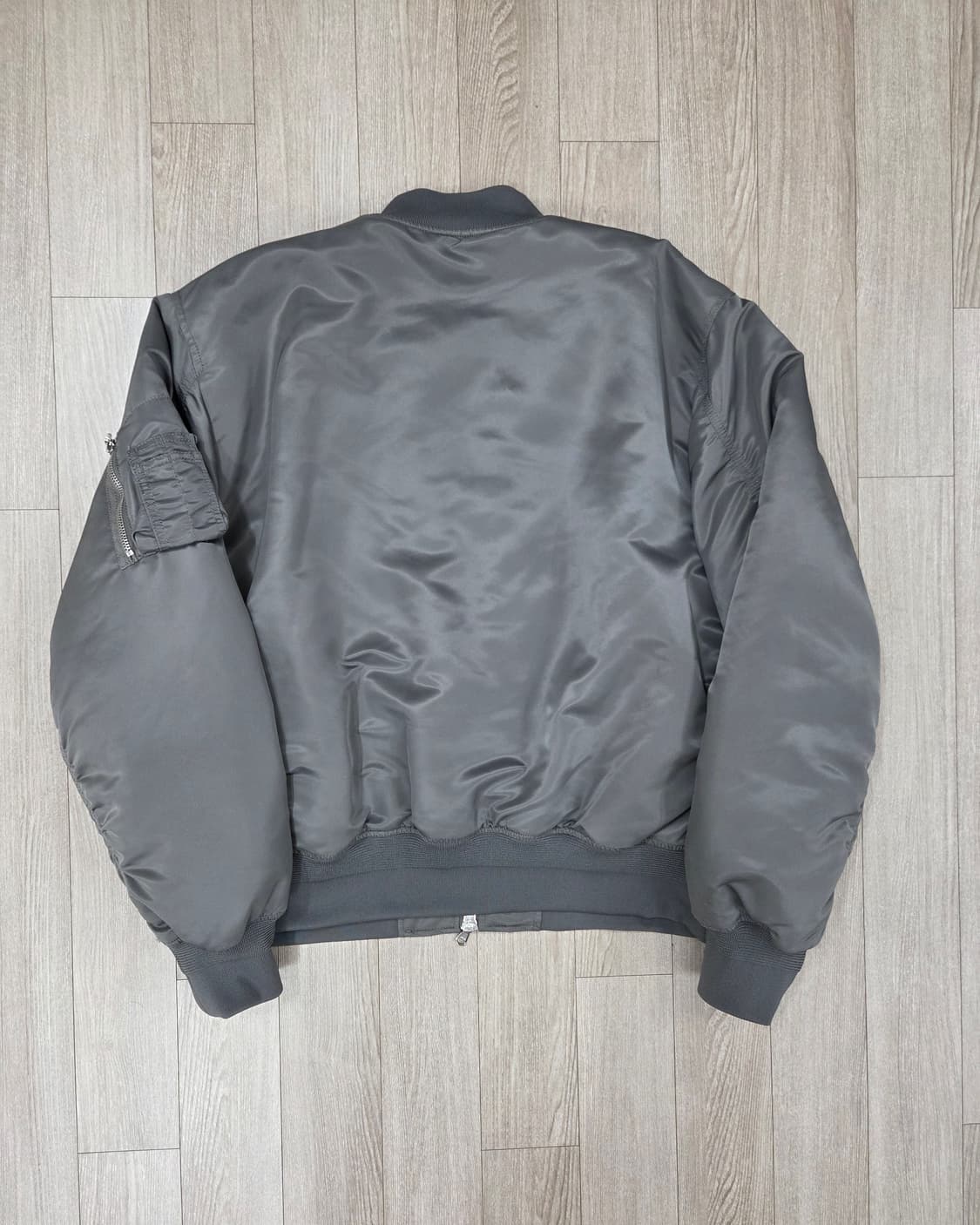 자바나스 205 마스다 람포 메탈 그레이 XL ma1 항공점퍼 마원 봄버 상품이미지6