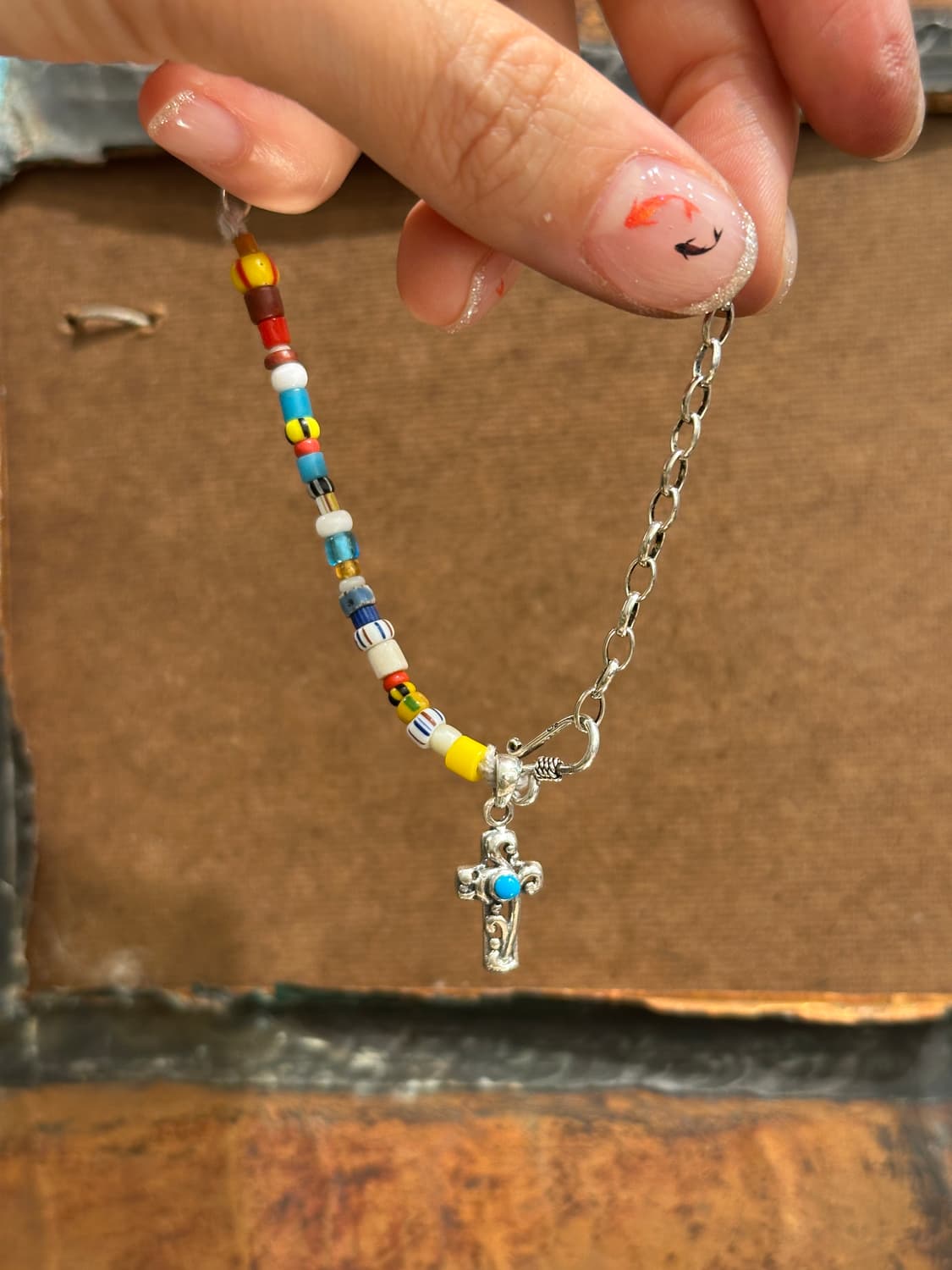MUSTA Glass Beads 925 Sterling Silver Br 상품이미지2