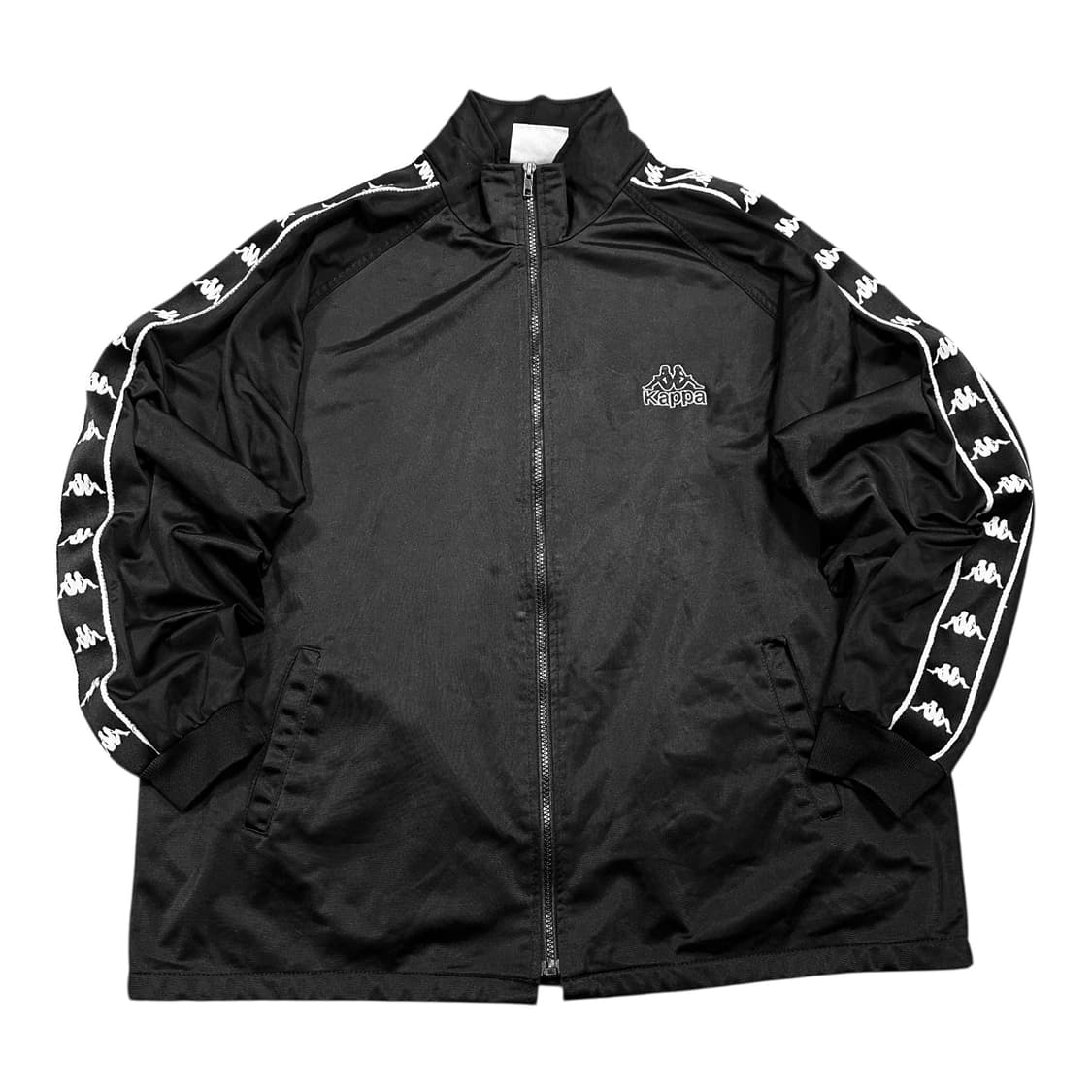 ✨ (바배) 카파 올드스쿨 빅로고 블랙 바람막이 상품이미지2