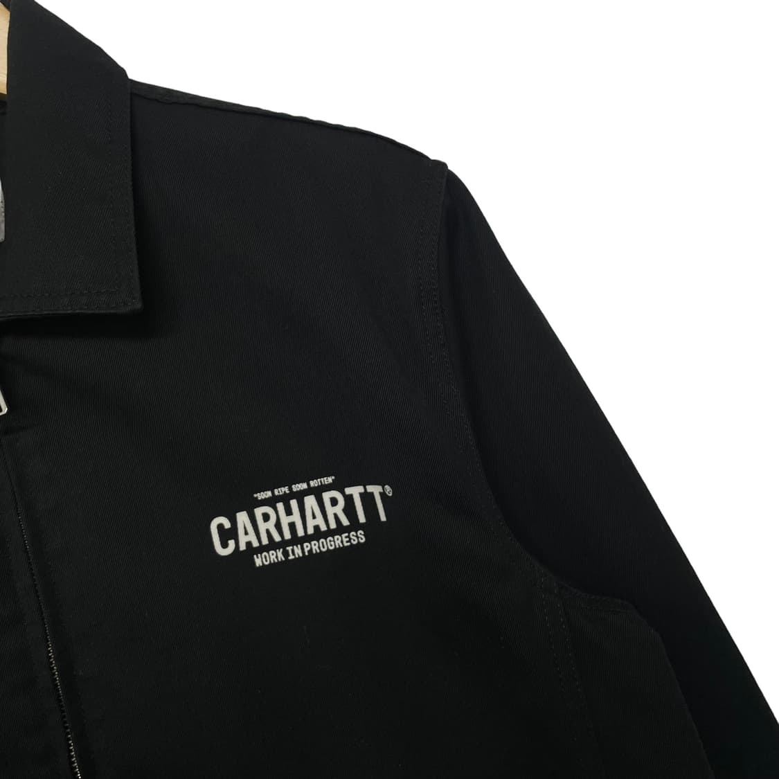 칼하트 wip 워크 자켓 블랙 코 상품이미지5