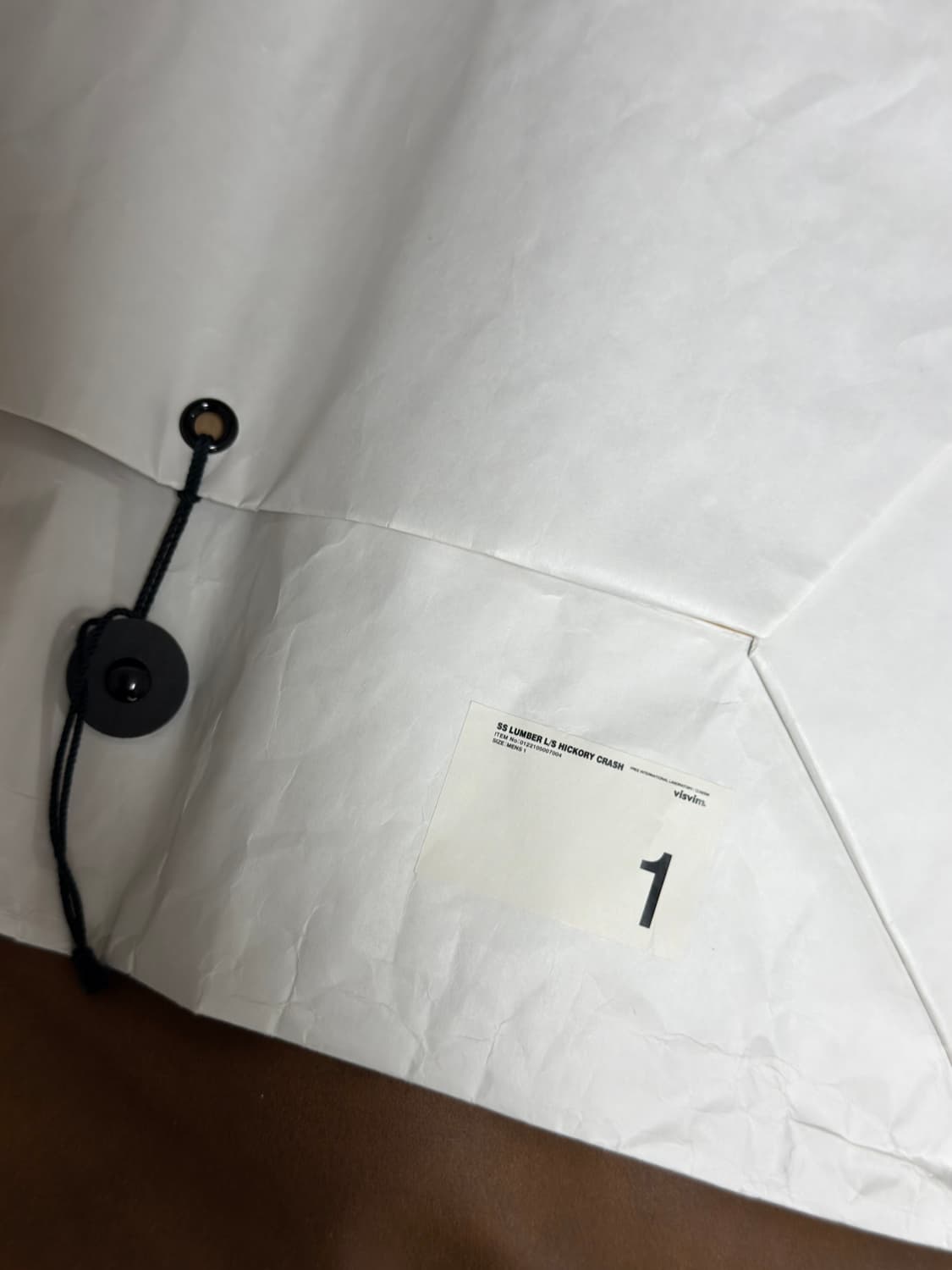 22SS 비즈빔 럼버 히코리 크래쉬 1사이즈 상품이미지3