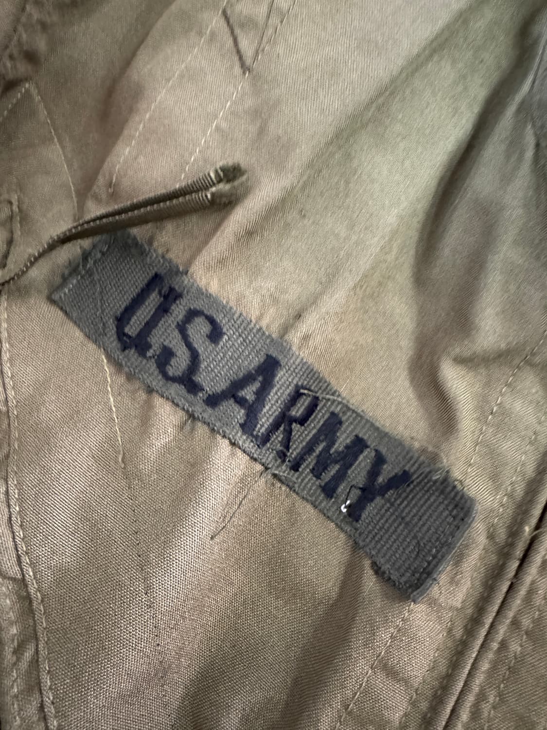 희귀!! US ARMY 밀리터리 미군 점프수트 커버올 상품이미지4