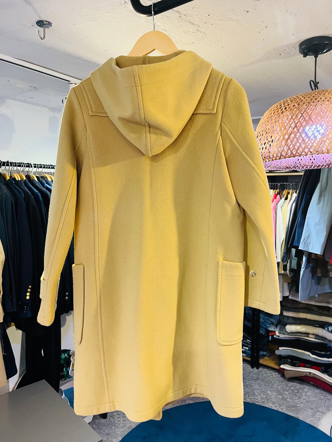 폴로 진스 더플 코트 옐로우 (90 / 여성 44–55) 상품이미지2