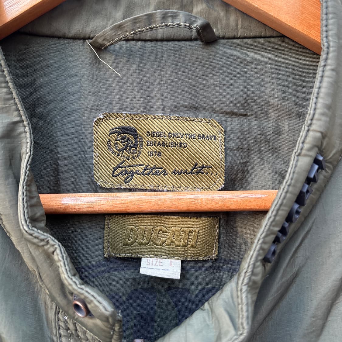 Diesel x Ducati 디젤 x 두카티 라이더 자켓 상품이미지3