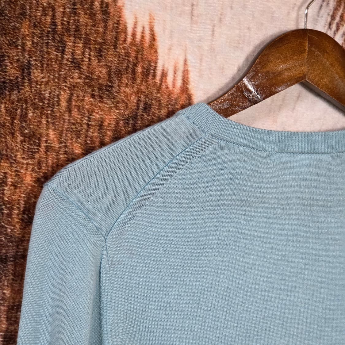 유니클로 슬림핏 민트 가디건 상품이미지5