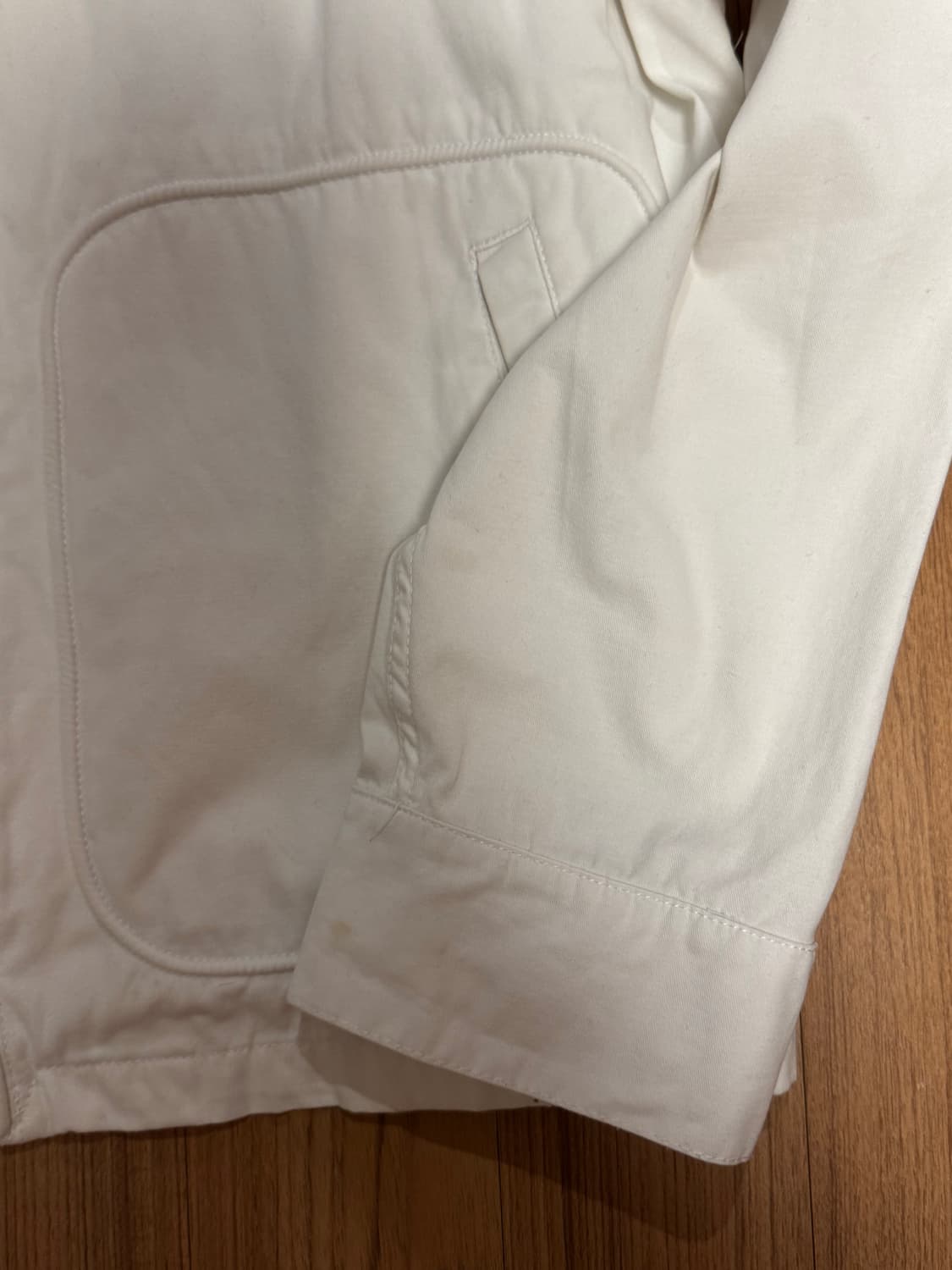 데우스 걸프 드리즐러 자켓 화이트 XL 상품이미지5