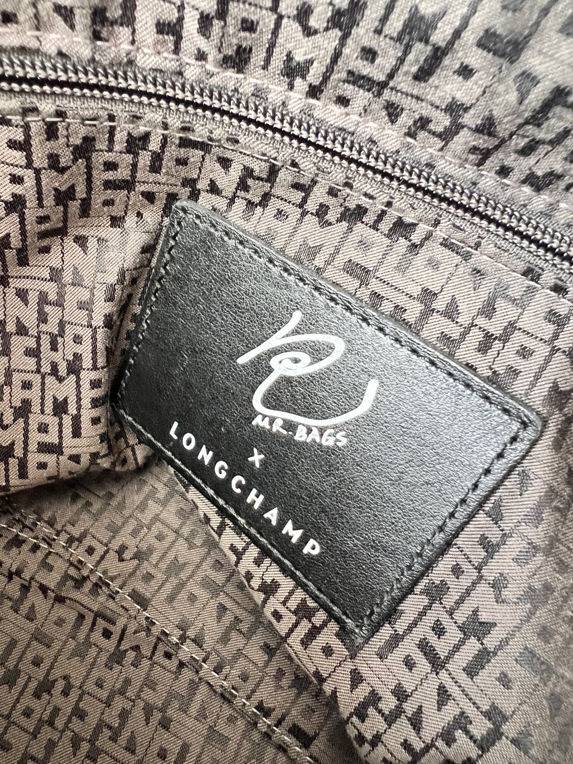 롱샴 르 플리아쥬 블랙 레더 크로스백 상품이미지6