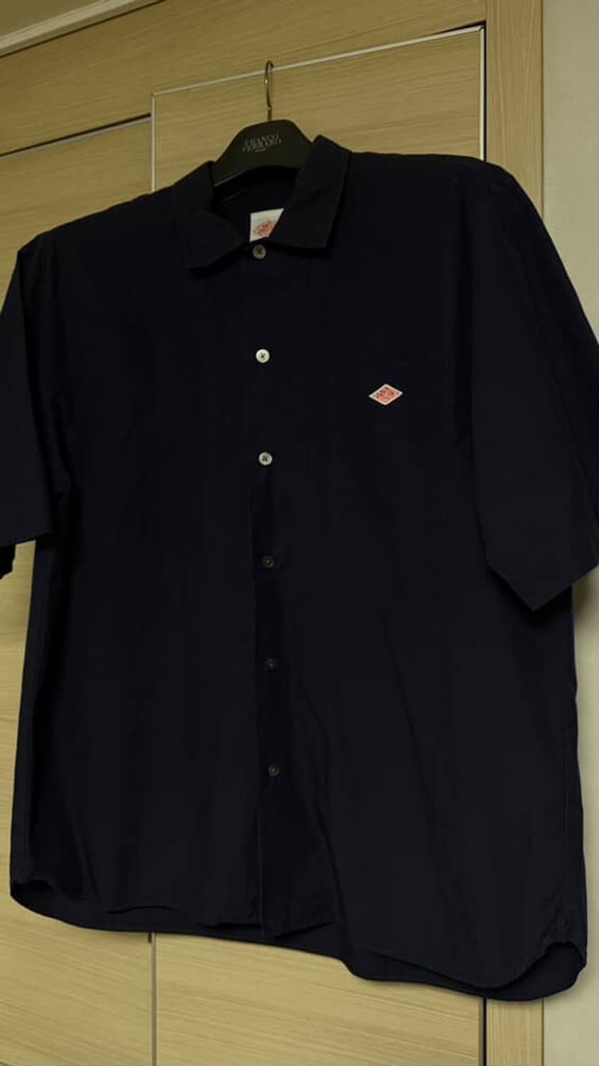 단톤 반팔셔츠 Navy 상품이미지1