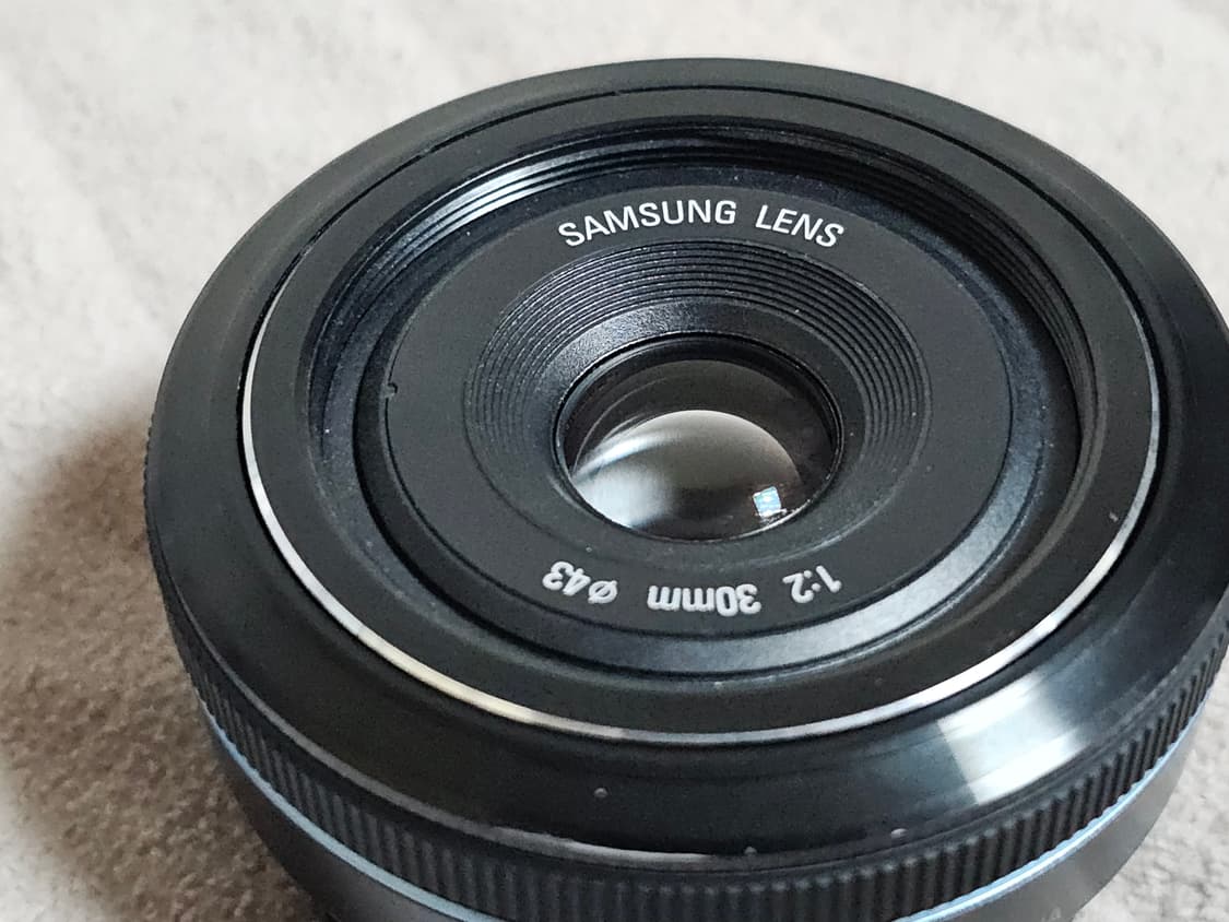 삼성 미러리스 NX용 30mm 단렌즈 상품이미지6